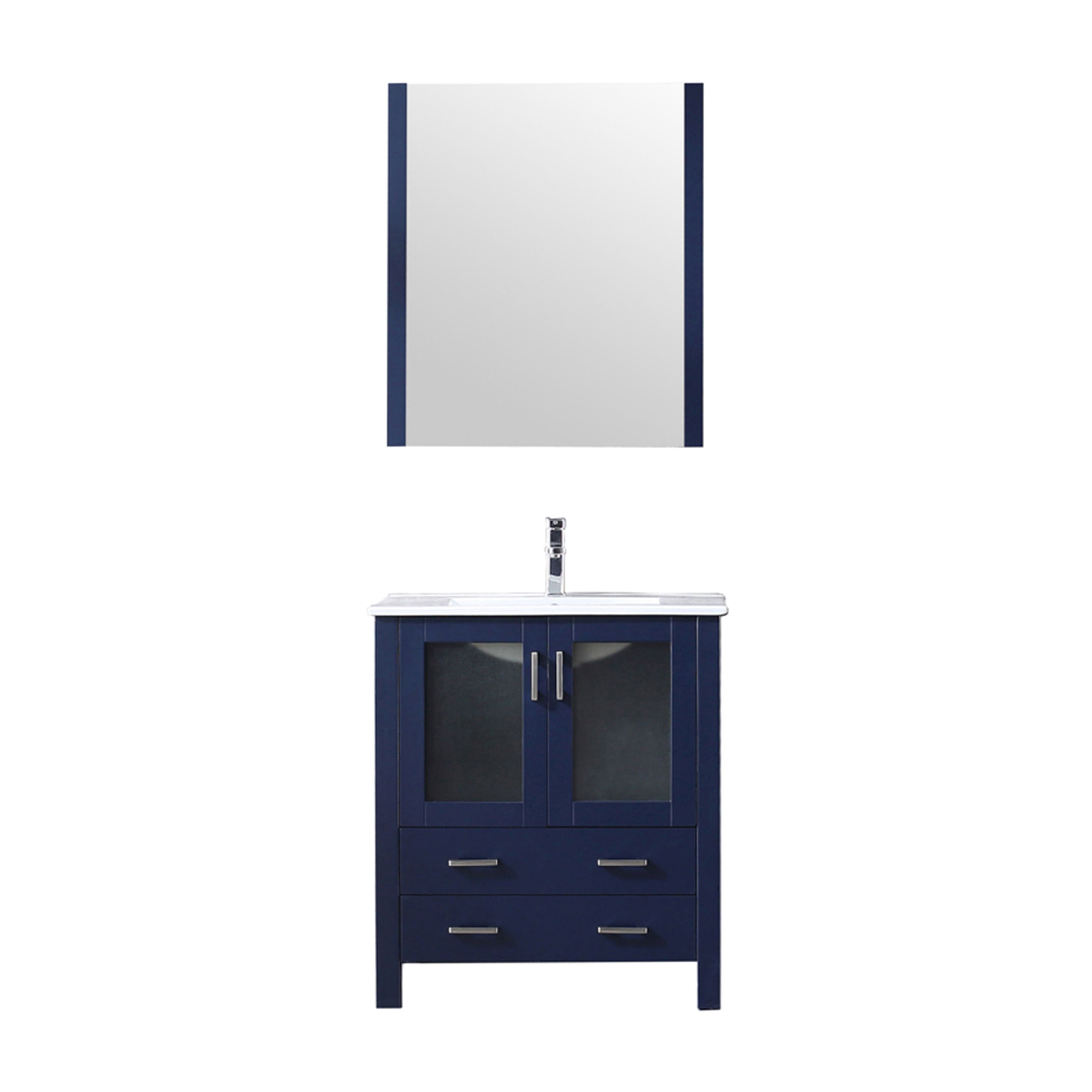 Lexora Volez 30 in W x 18.25 in D Bath Vanity