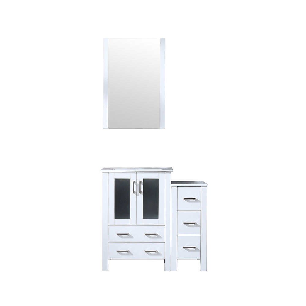 Lexora Volez 36 in W x 18.25 in D Bath Vanity