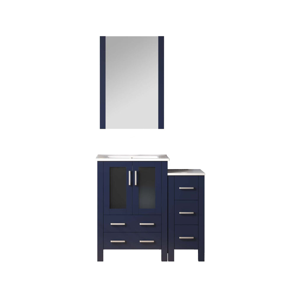 Lexora Volez 36 in W x 18.25 in D Bath Vanity