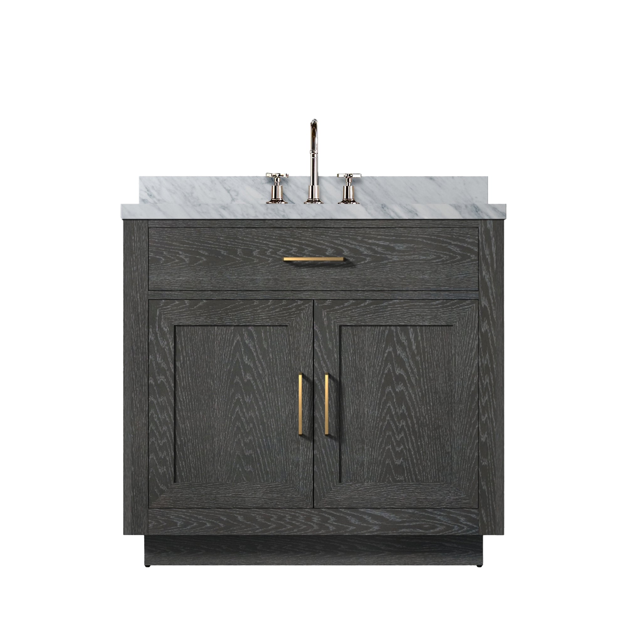 Lexora Abbey 36 in W x 22 in D Single Bath Vanity
