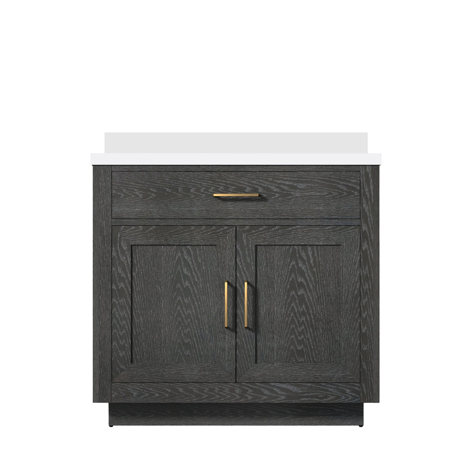 Lexora Abbey 36 in W x 22 in D Single Bath Vanity