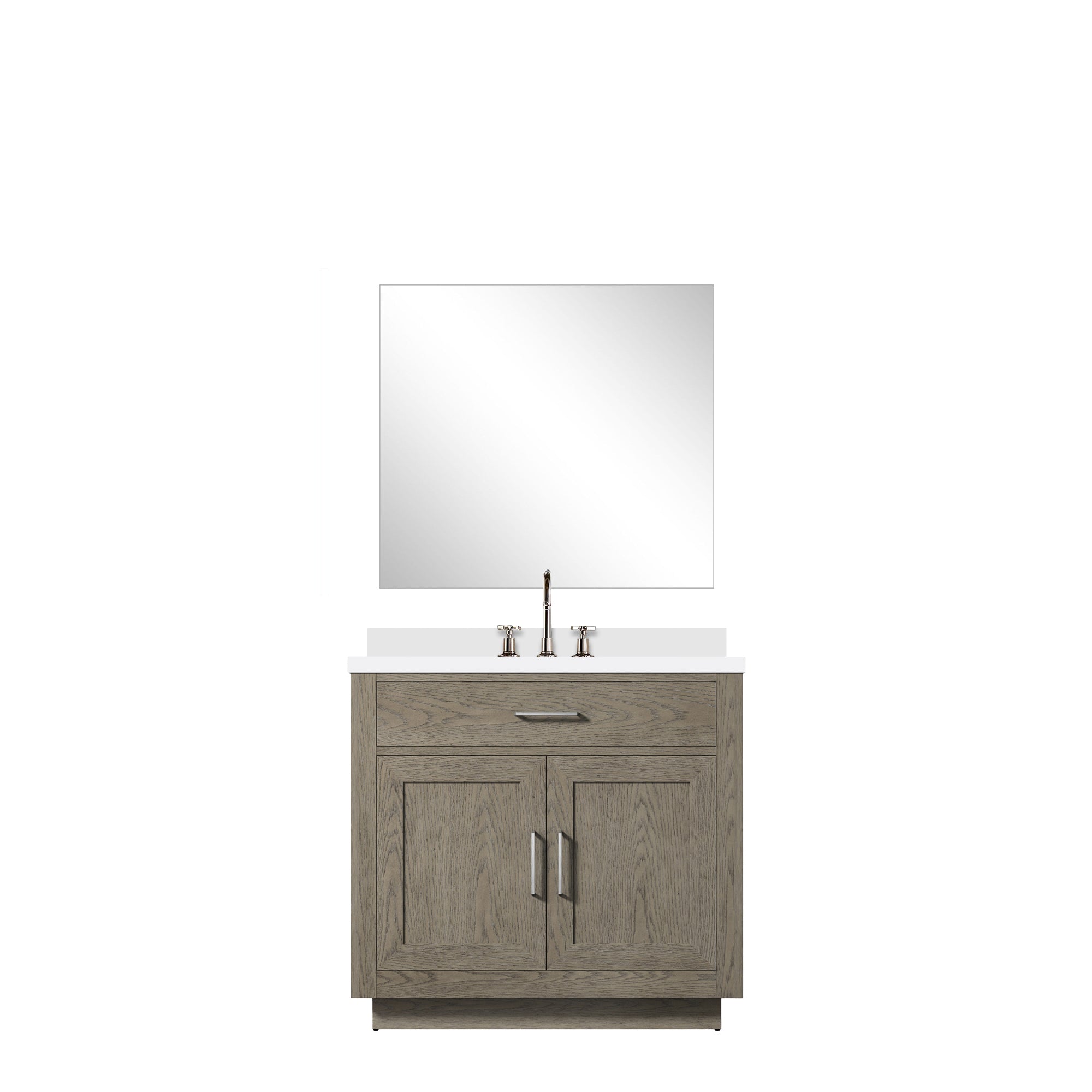 Lexora Abbey 36 in W x 22 in D Single Bath Vanity