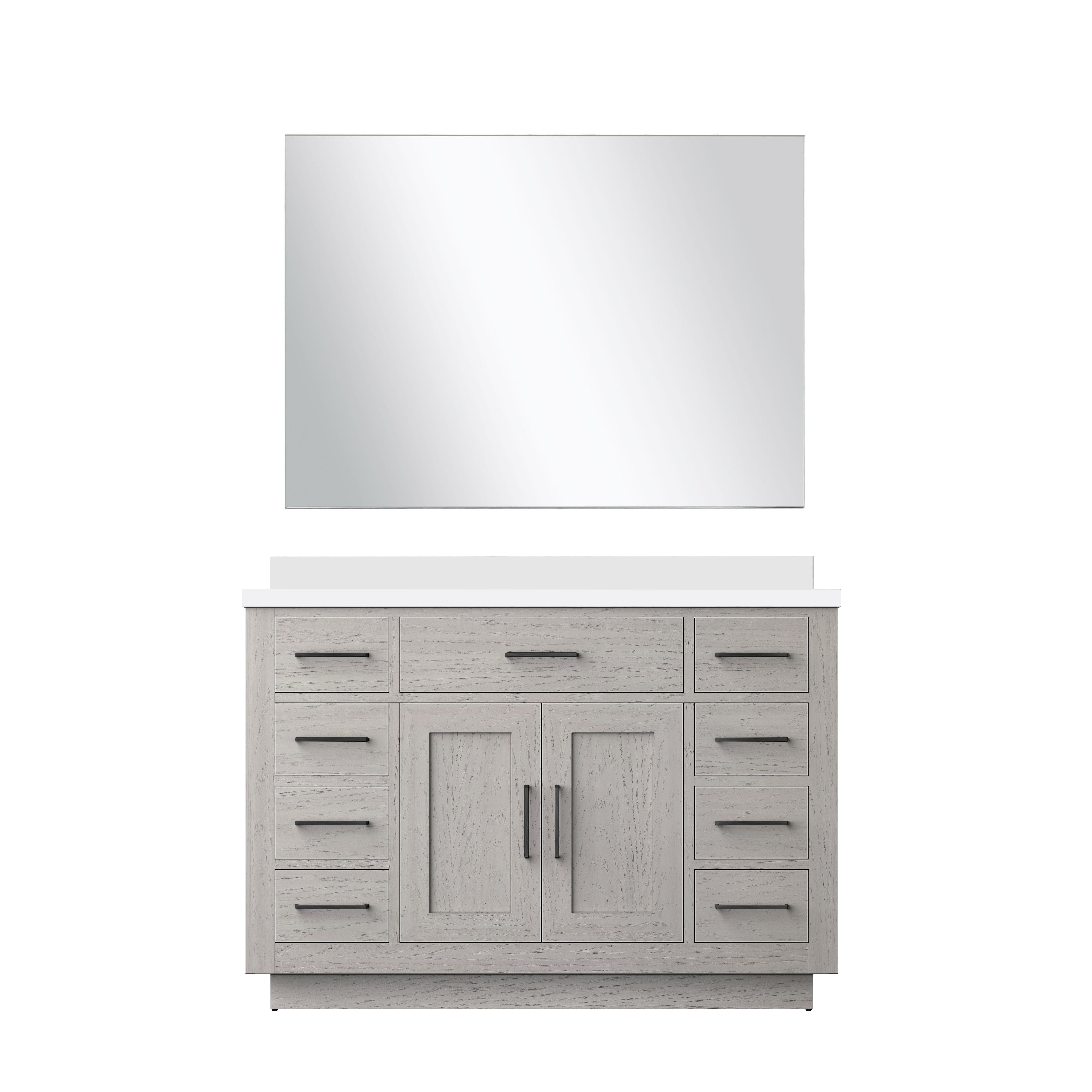 Lexora Abbey 48 in W x 22 in D Single Bath Vanity