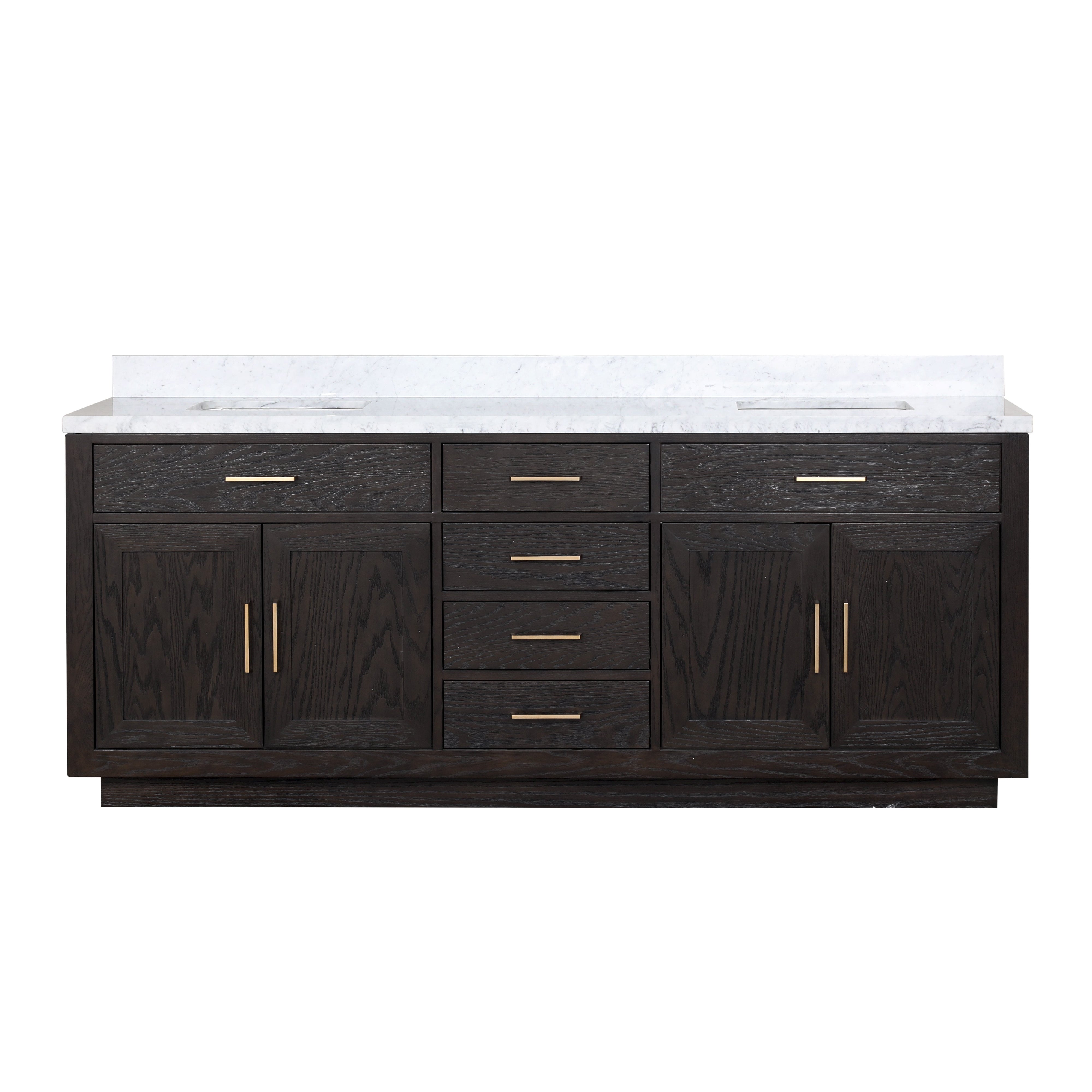 Lexora Abbey 84 in W x 22 in D Double Bath Vanity