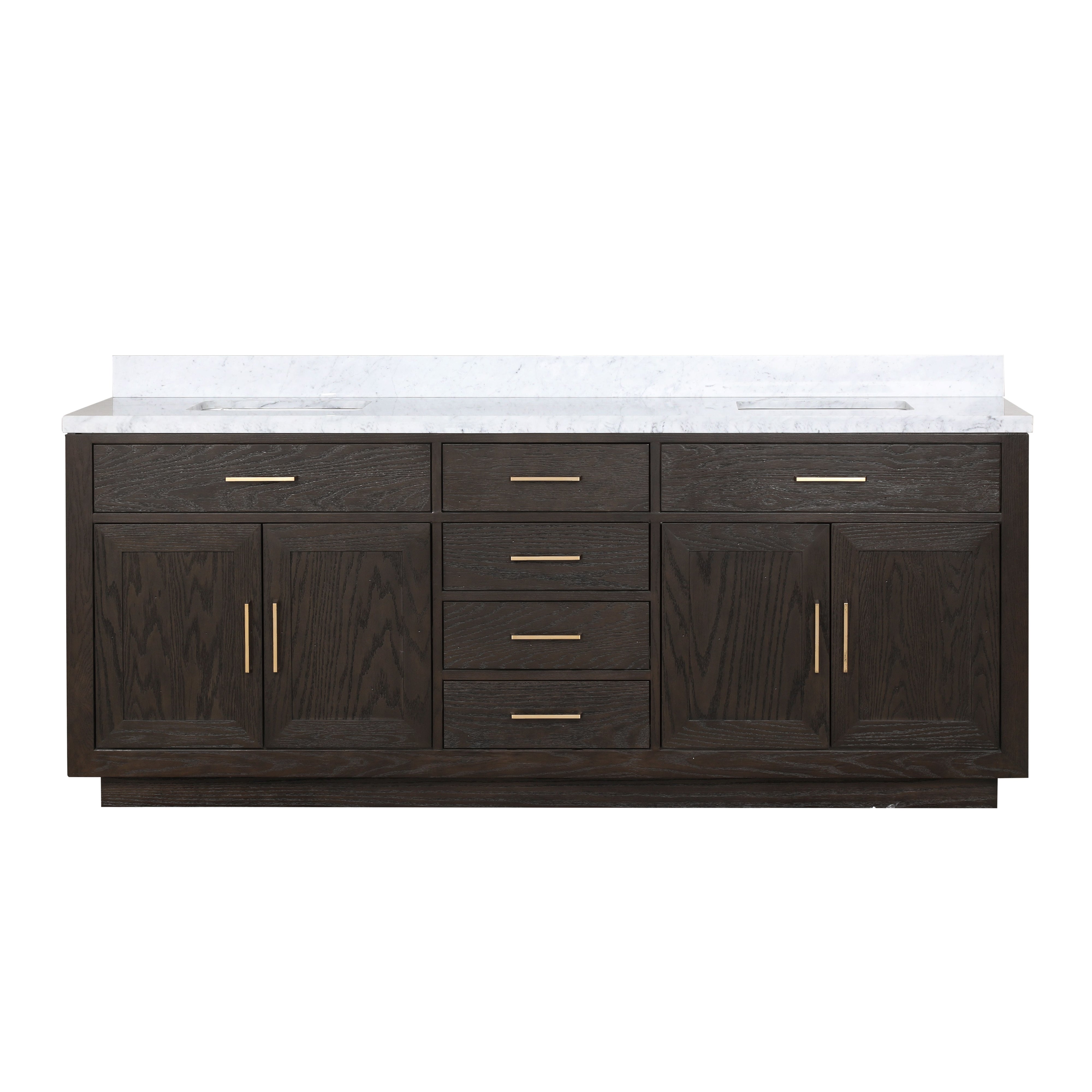 Lexora Abbey 84 in W x 22 in D Double Bath Vanity