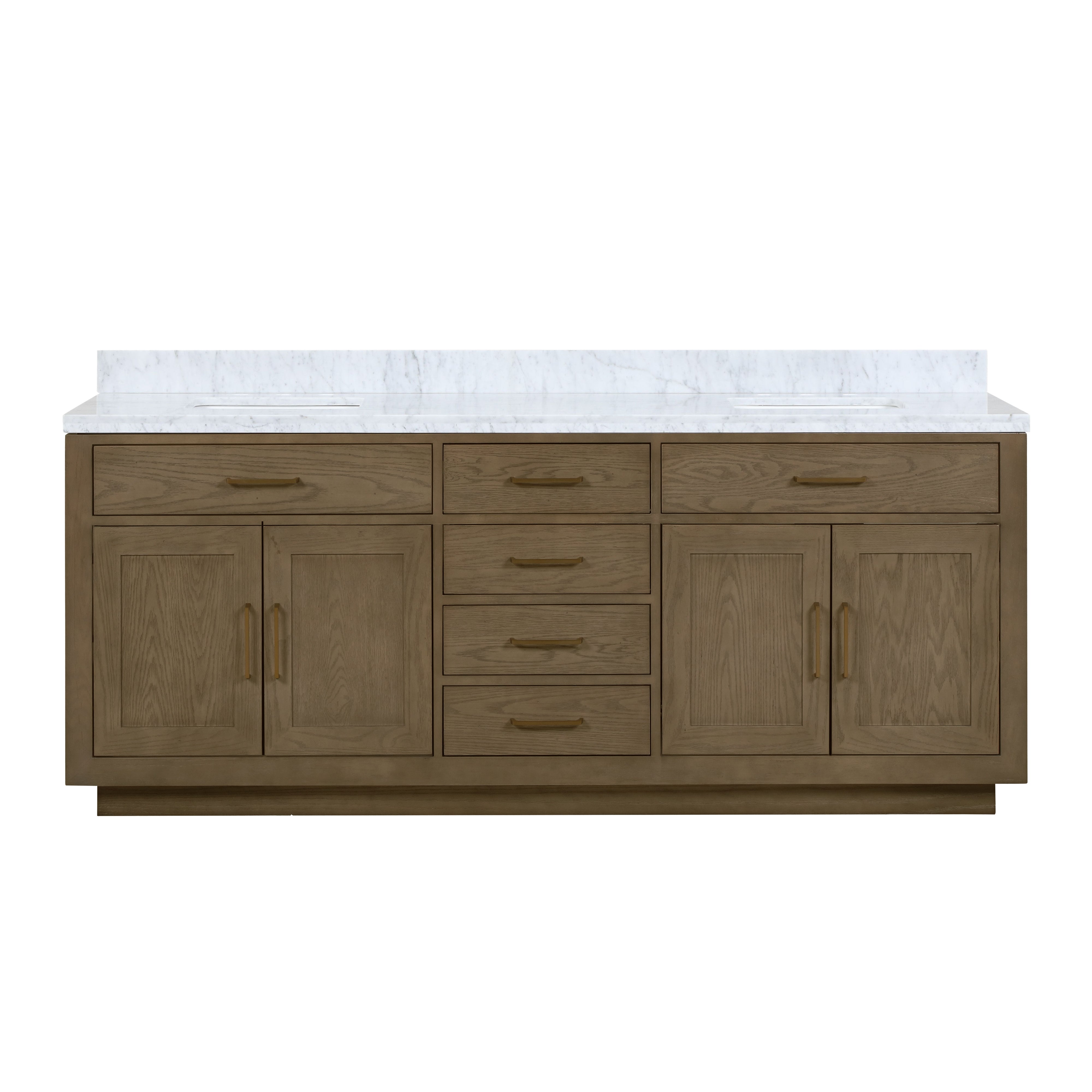 Lexora Abbey 84 in W x 22 in D Double Bath Vanity