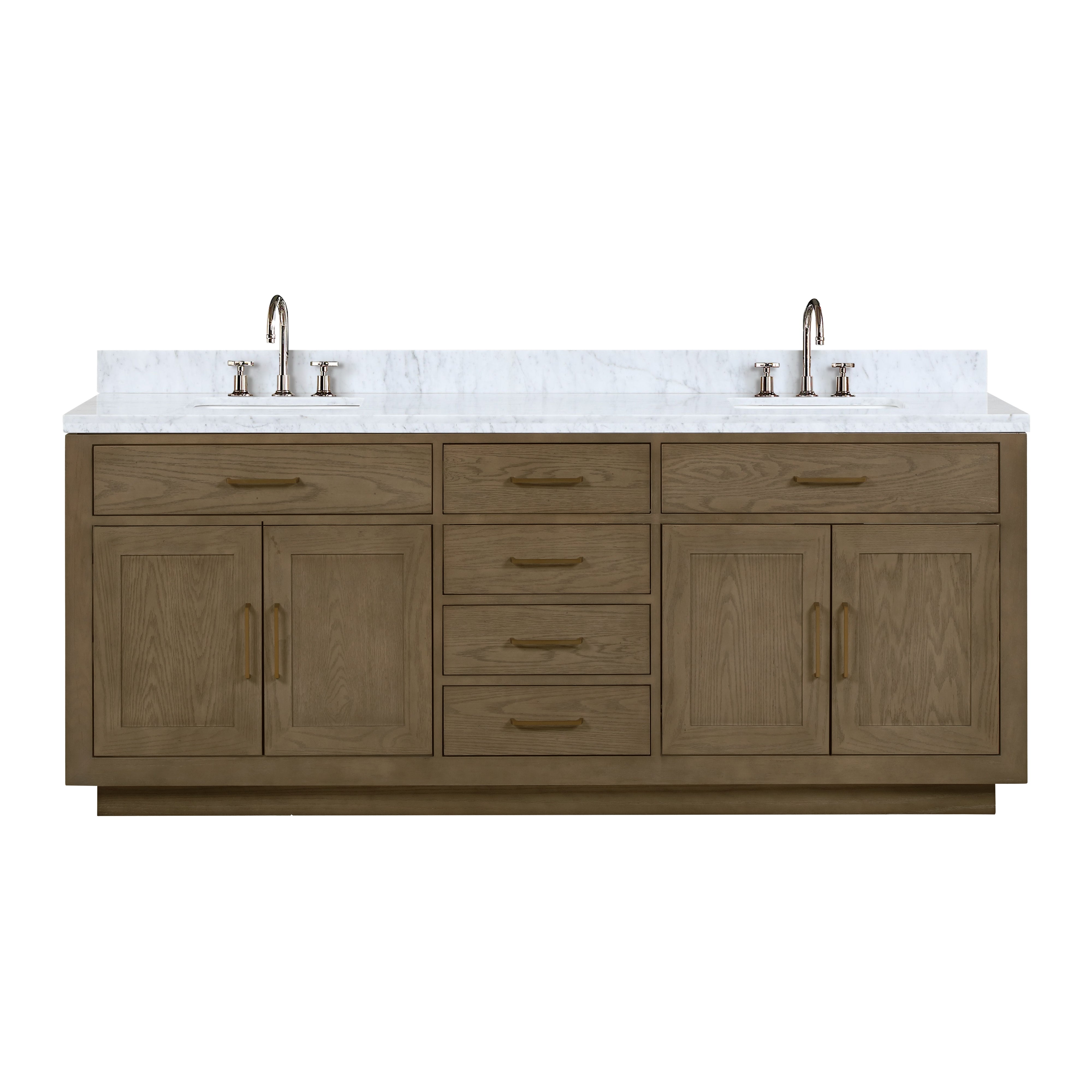 Lexora Abbey 84 in W x 22 in D Double Bath Vanity