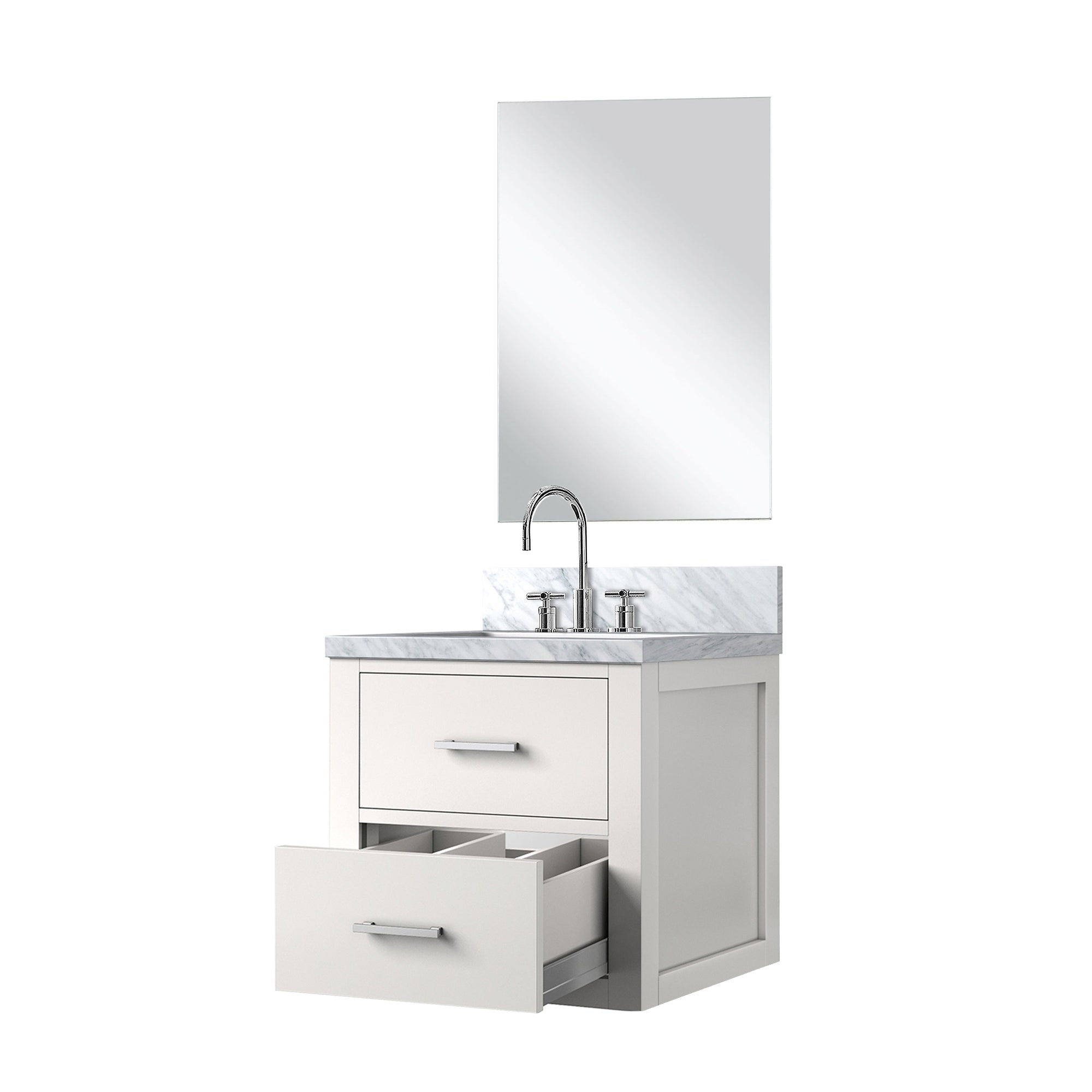 white vanity