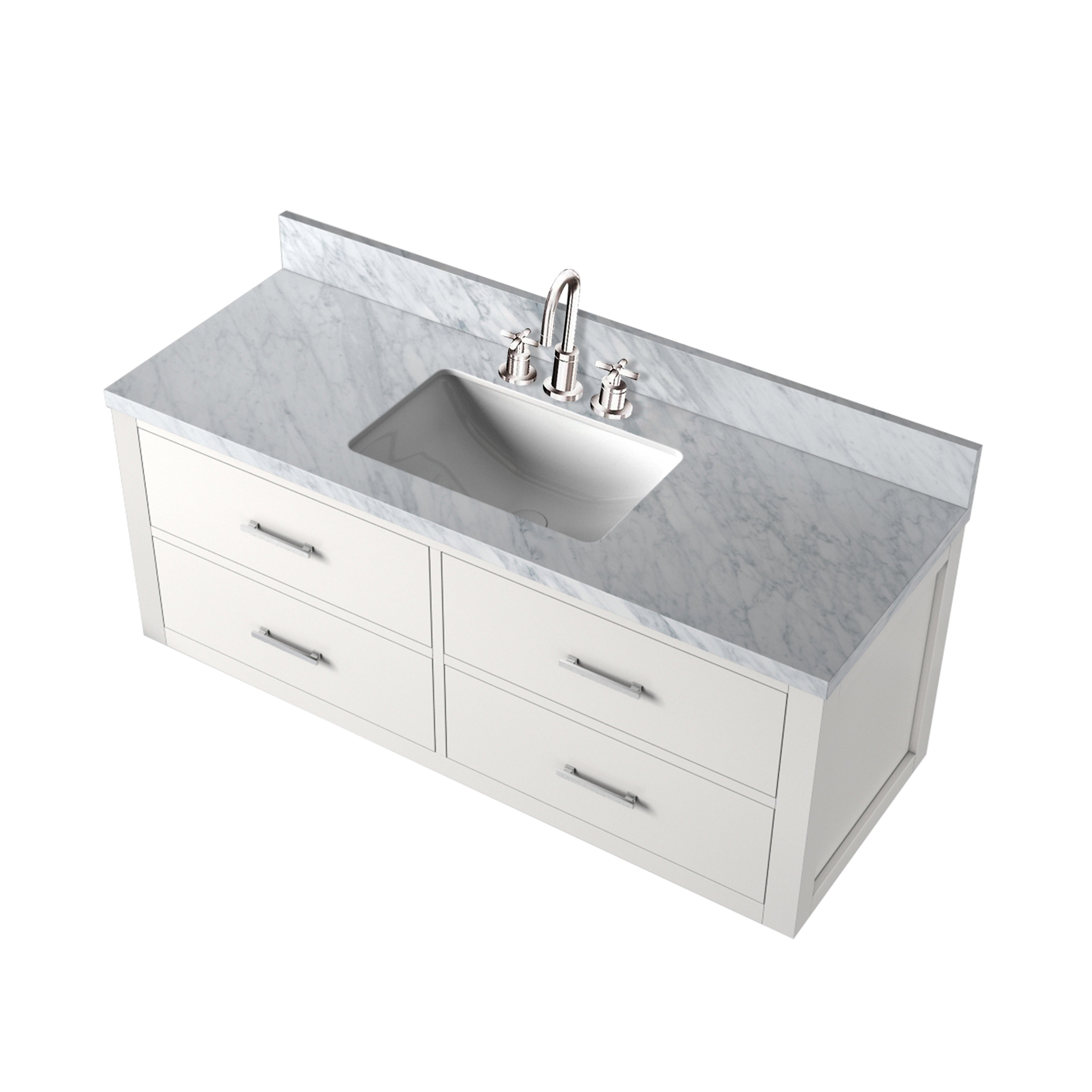 white vanity