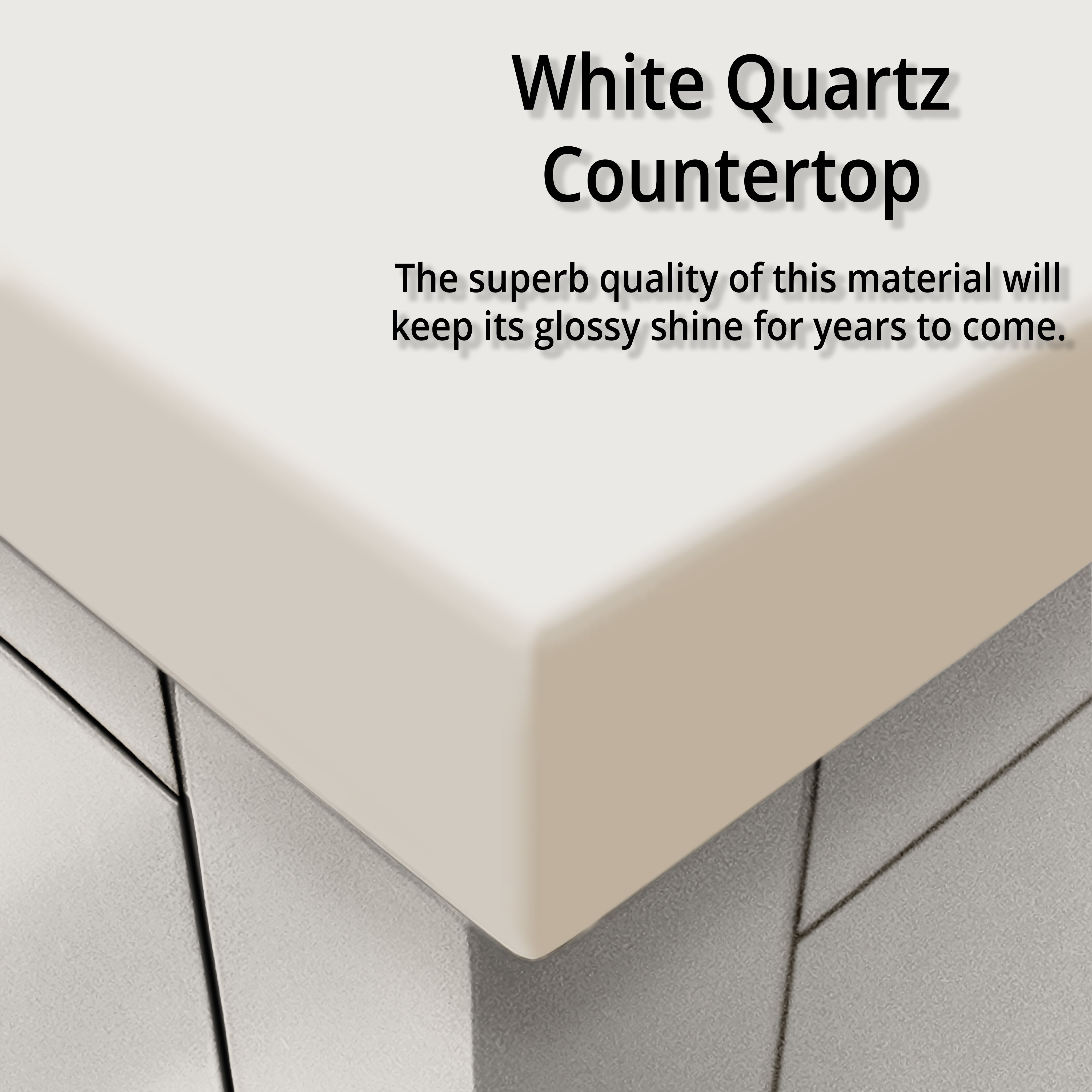white vanity