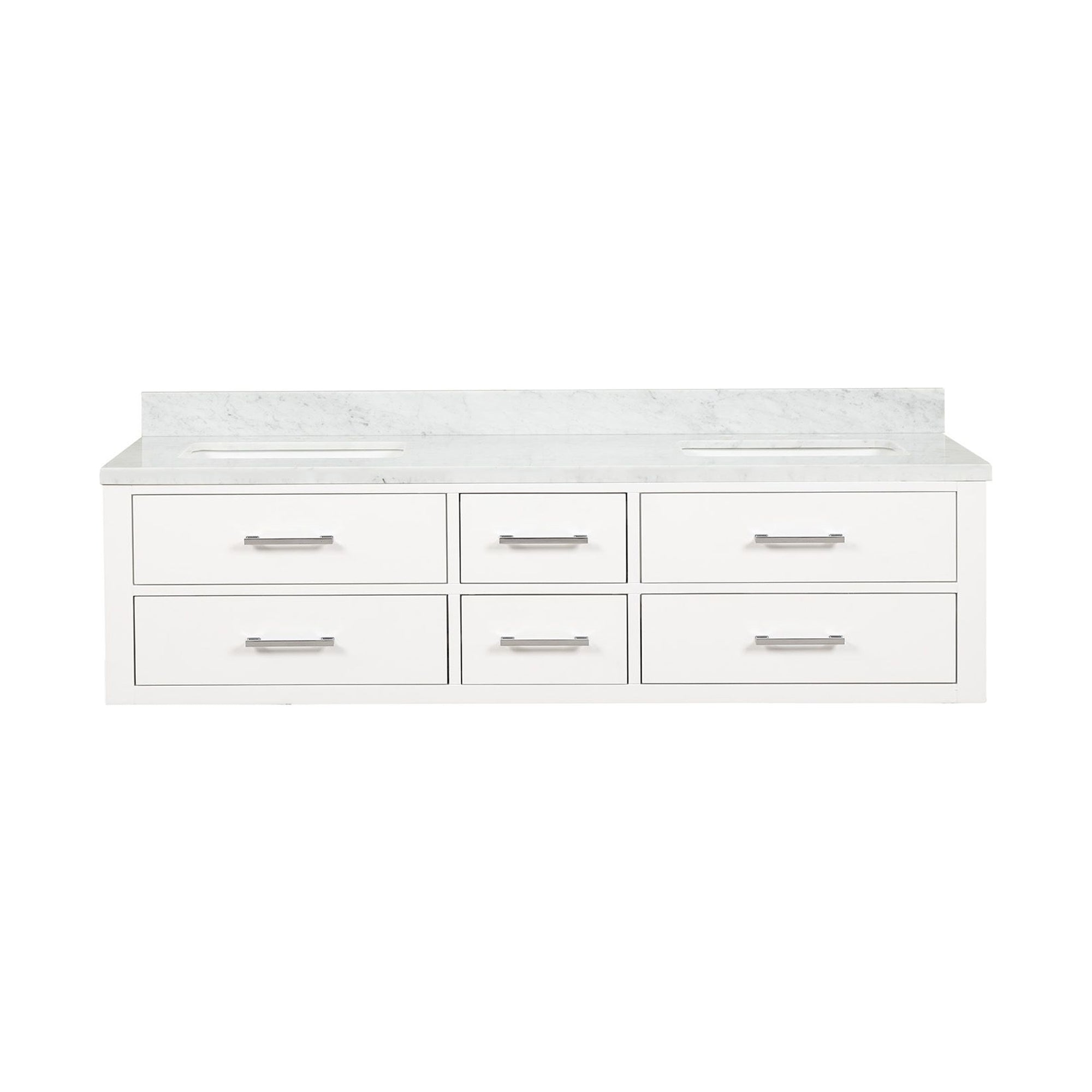Lexora Castor 72 in W x 22 in D Double Bath Vanity
