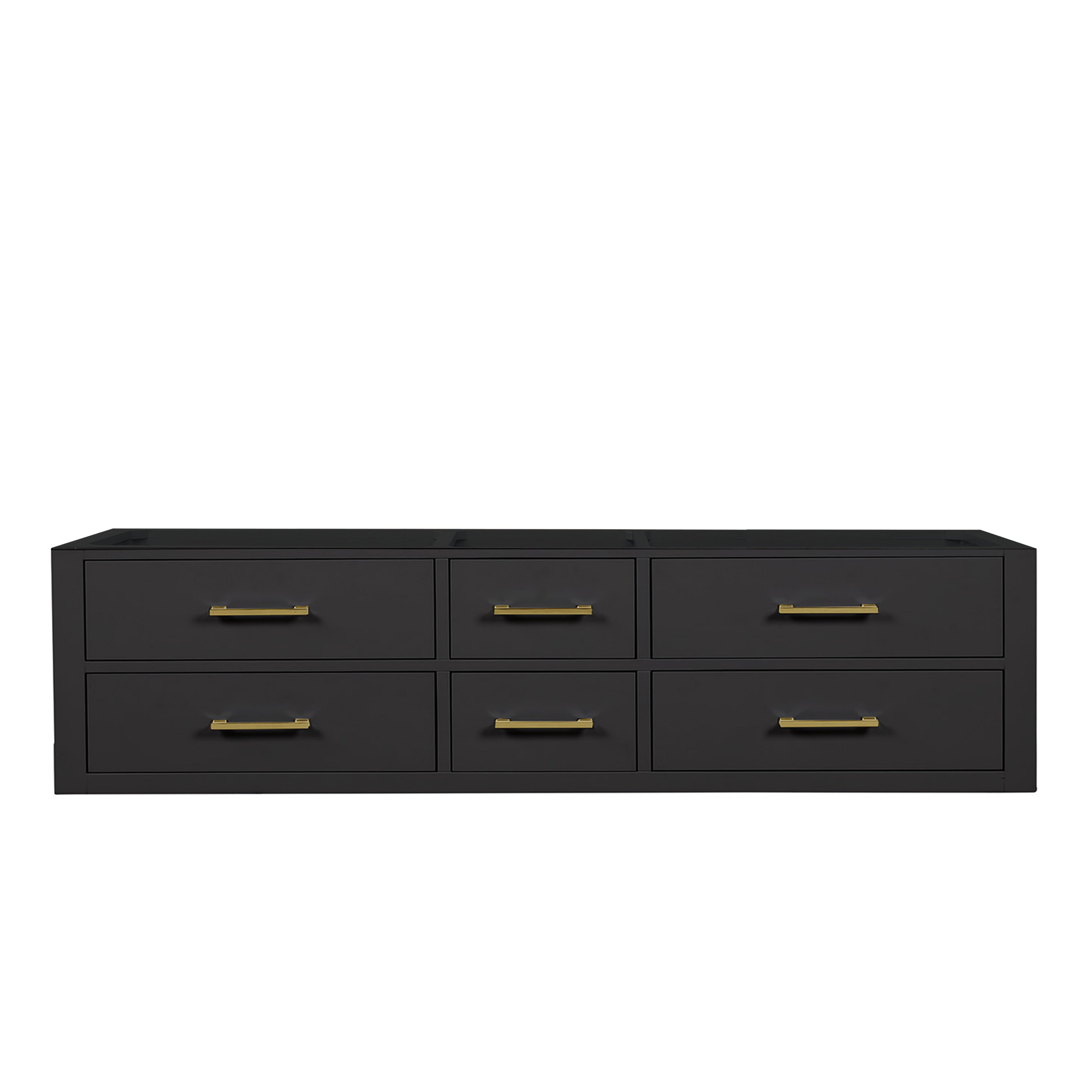 Lexora Castor 72 in W x 22 in D Double Bath Vanity