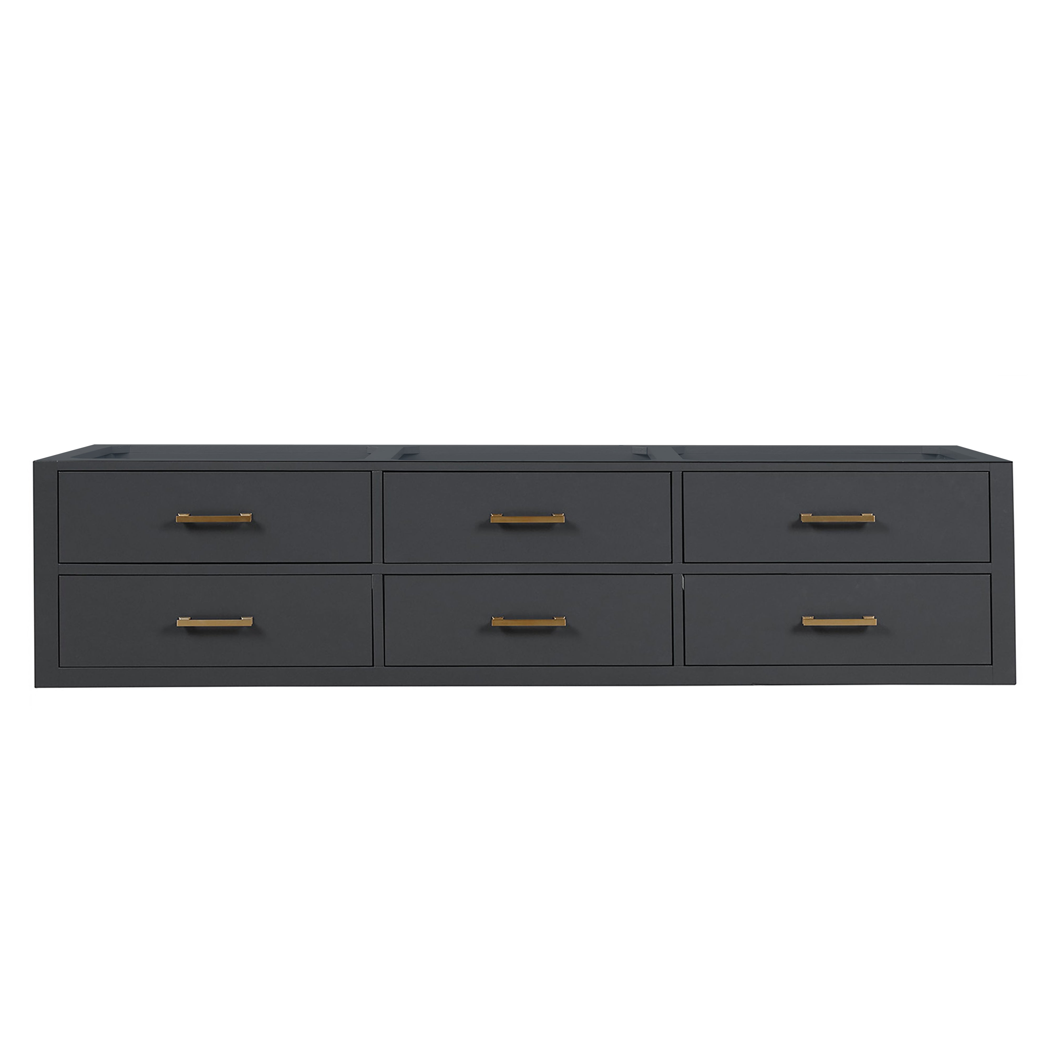 Lexora Castor 80 in W x 22 in D Double Bath Vanity