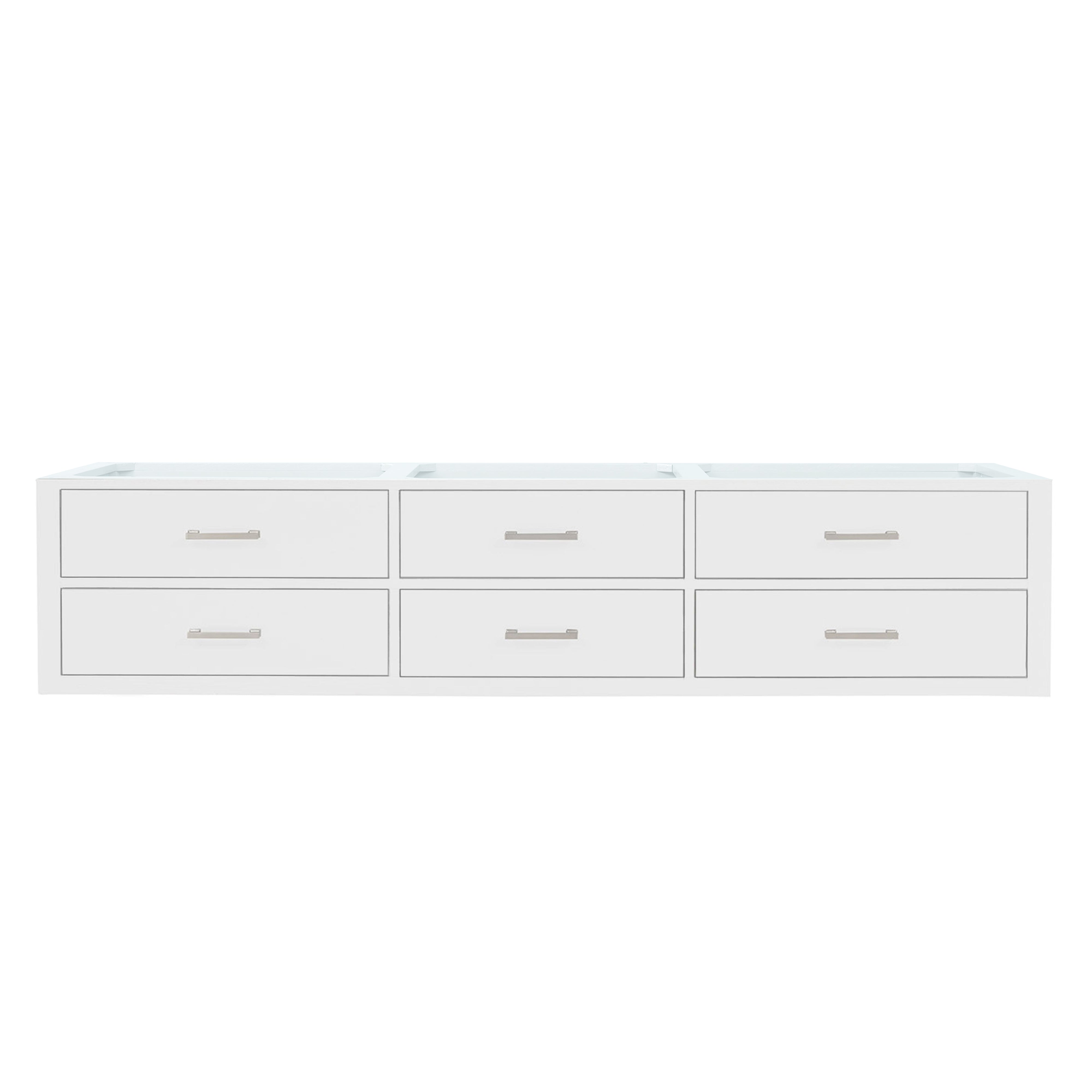 Lexora Castor 84 in W x 22 in D Double Bath Vanity