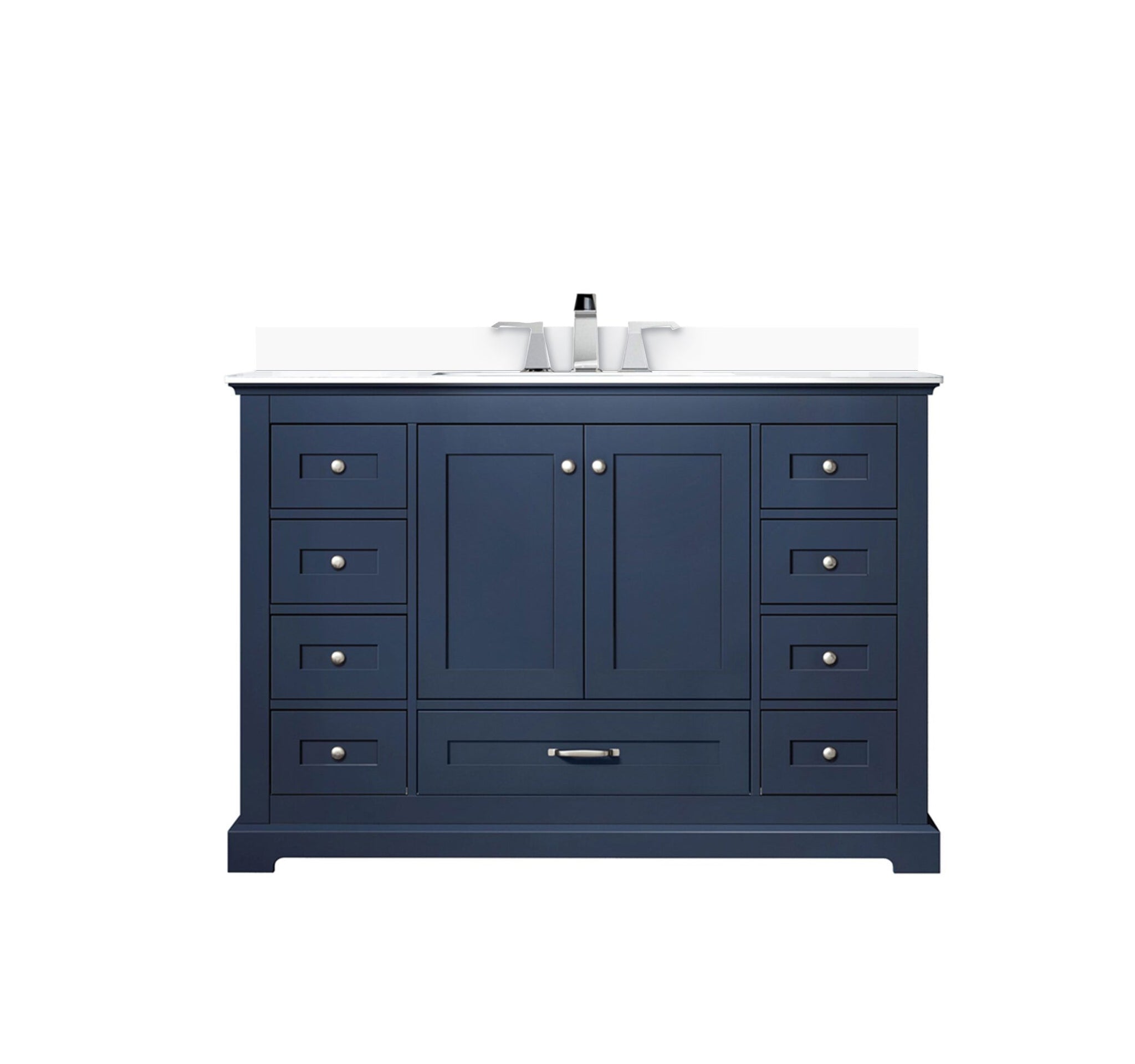 Lexora Dukes 48 in. W x 22 in. D Double Bath Vanity