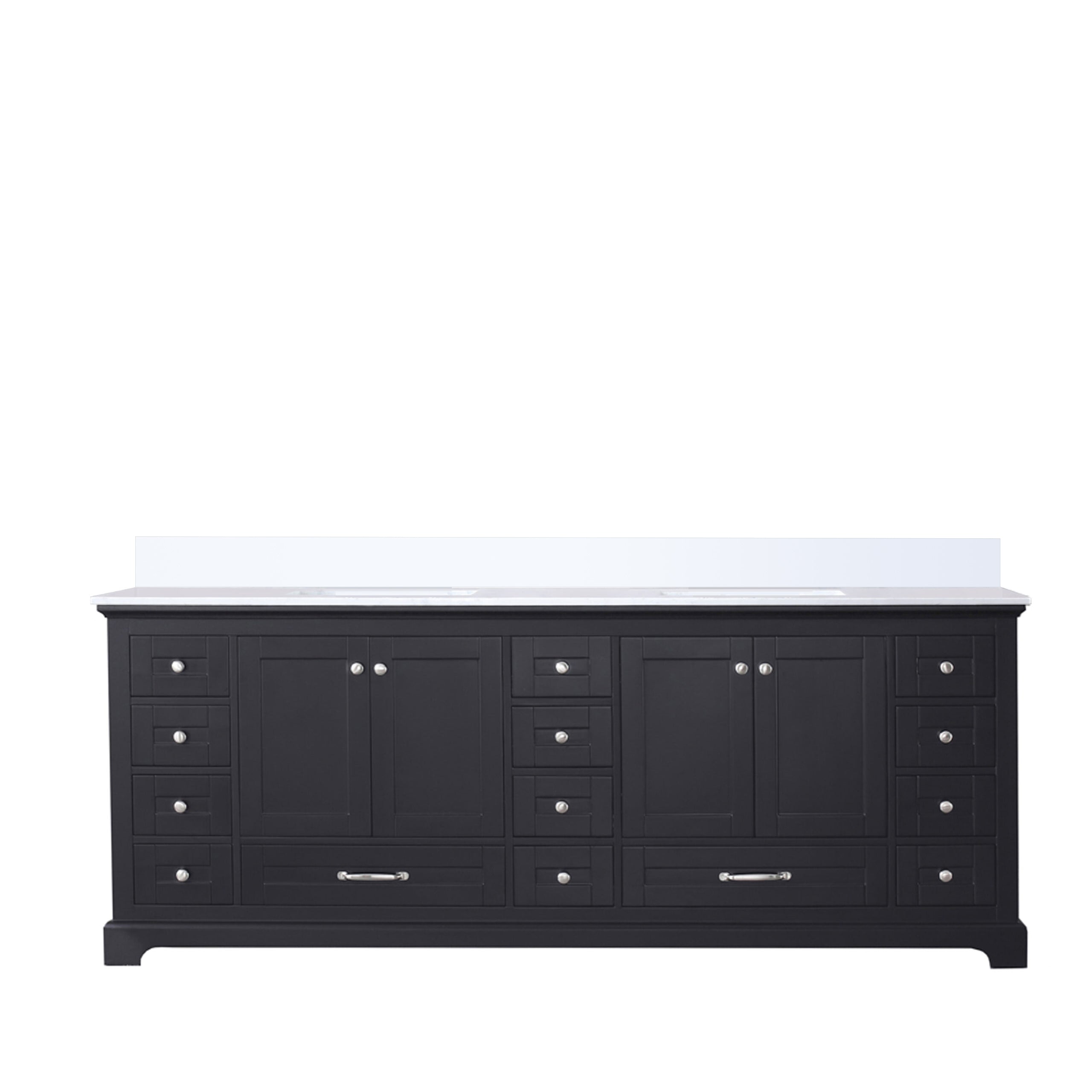 Lexora Dukes 84 in. W x 22 in. D Double Bath Vanity
