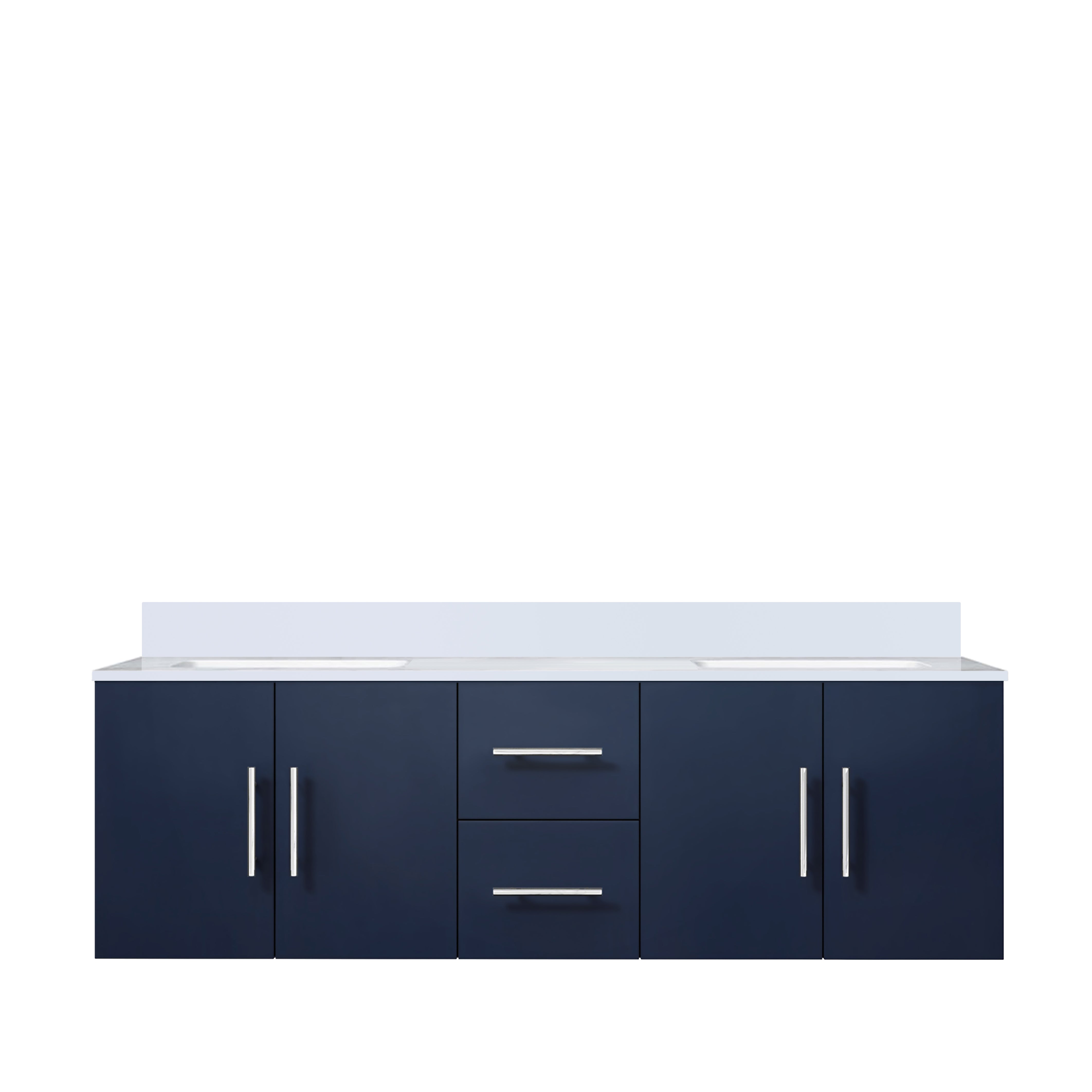 Lexora Geneva 60 in. W x 22 in. D Double Bath Vanity