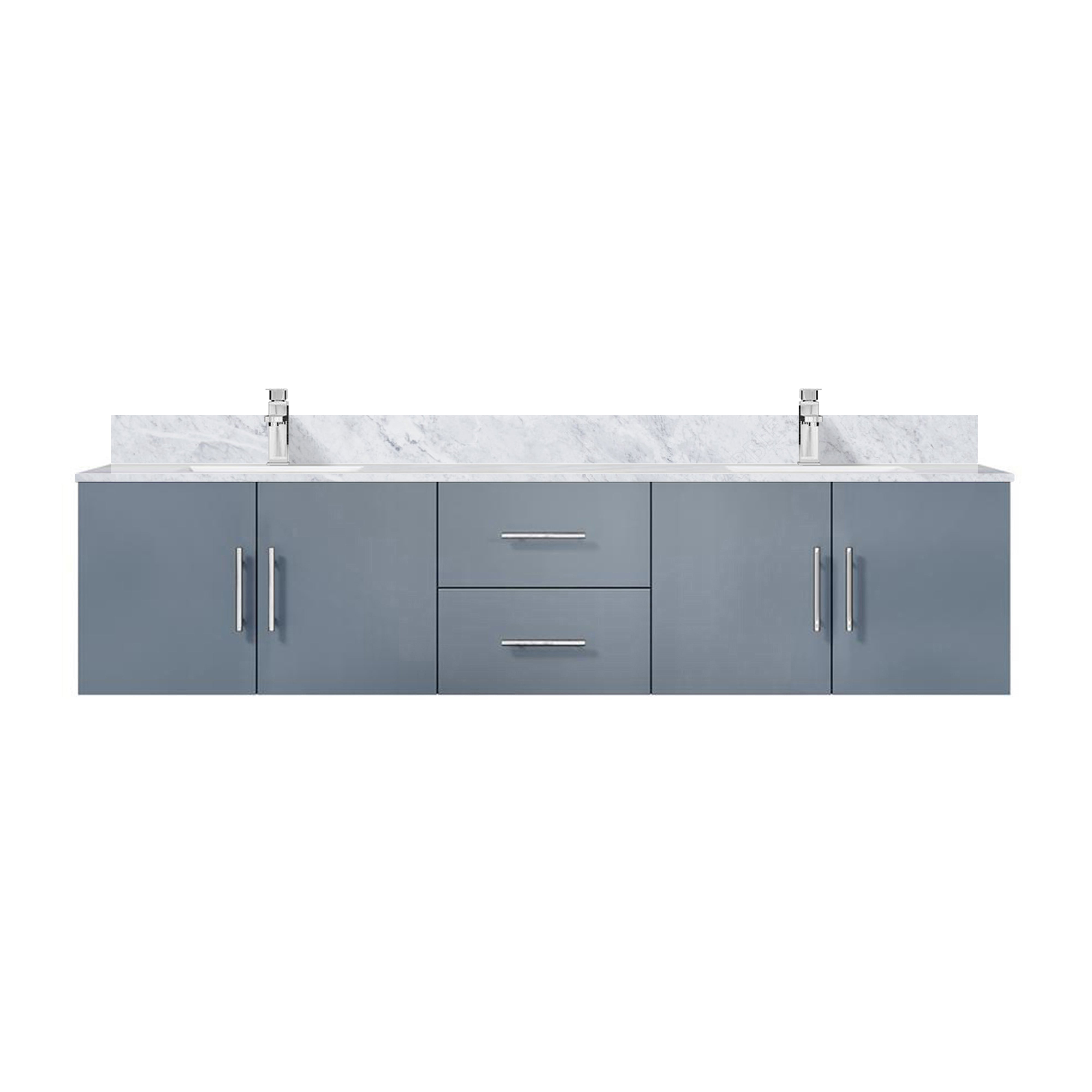 Lexora Geneva 80 in. W x 22 in. D Double Bath Vanity