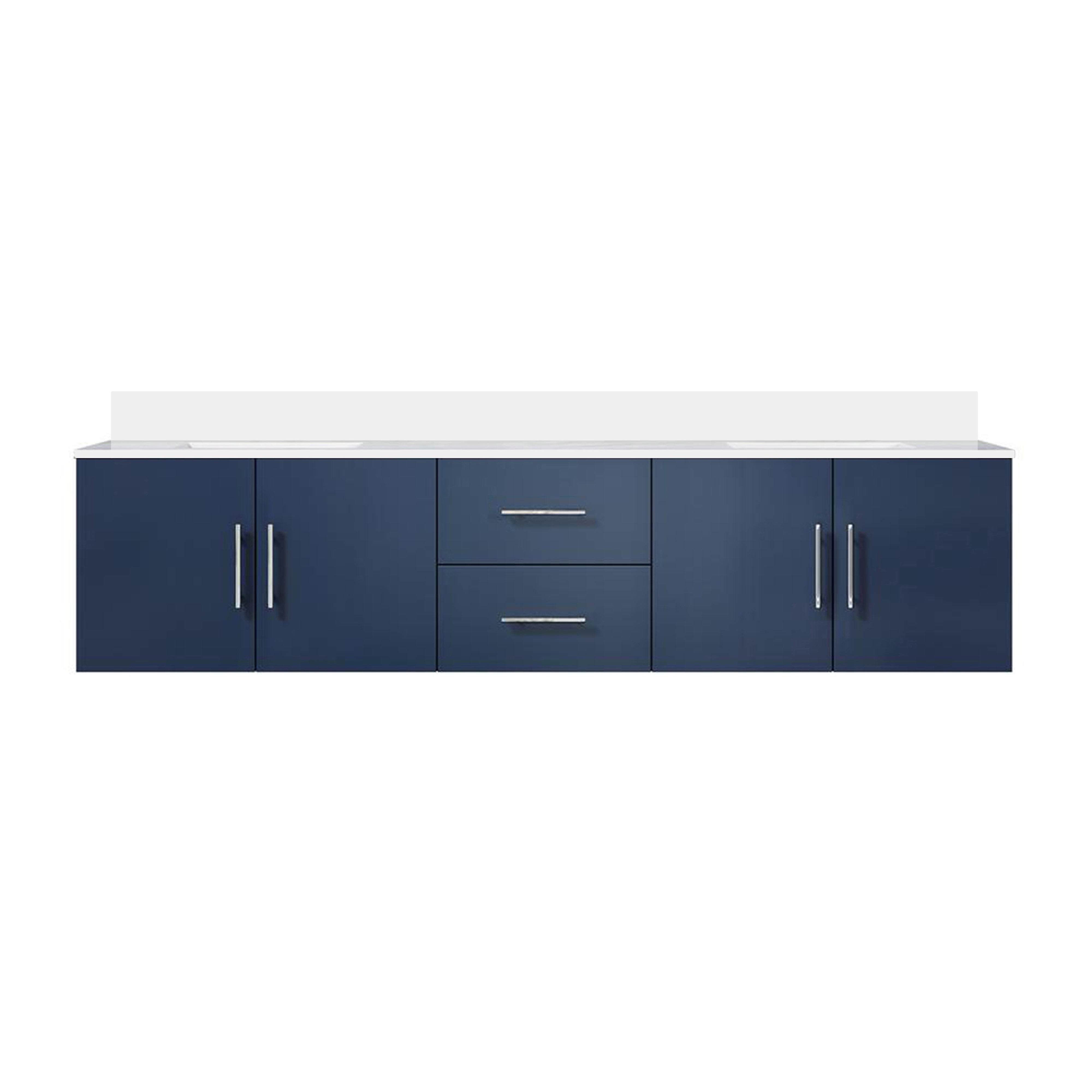 Lexora Geneva 80 in. W x 22 in. D Double Bath Vanity