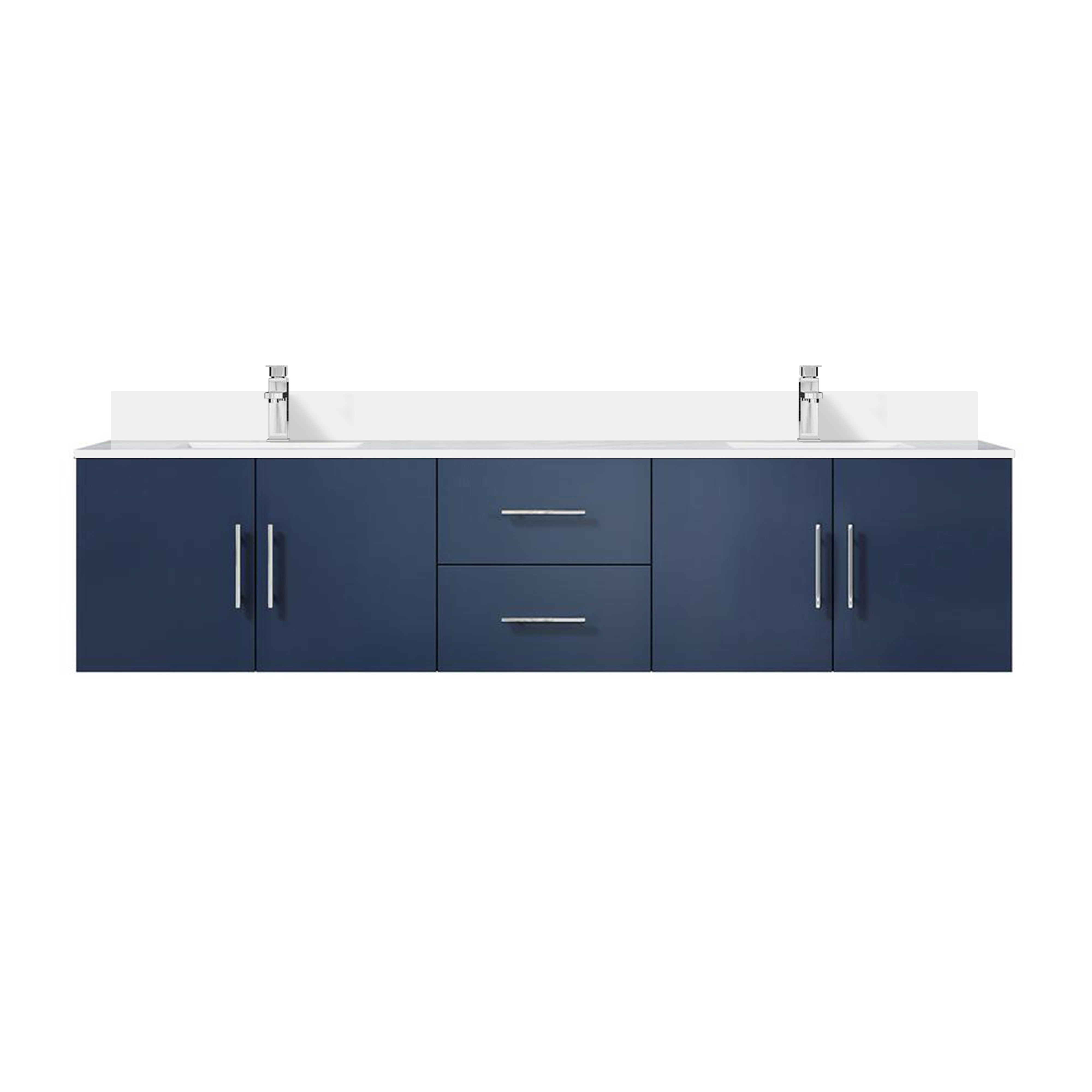 Lexora Geneva 80 in. W x 22 in. D Double Bath Vanity
