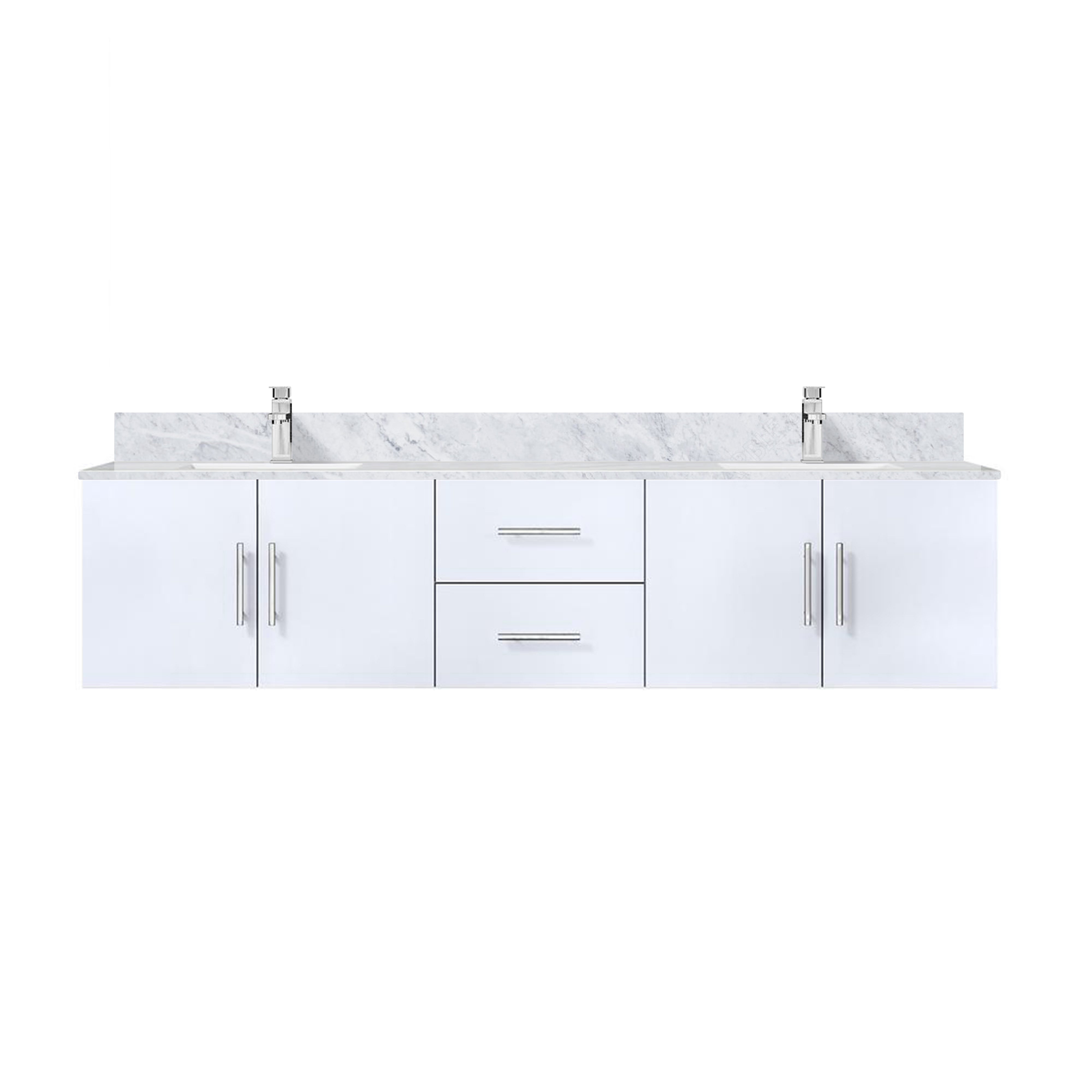 Lexora Geneva 80 in. W x 22 in. D Double Bath Vanity