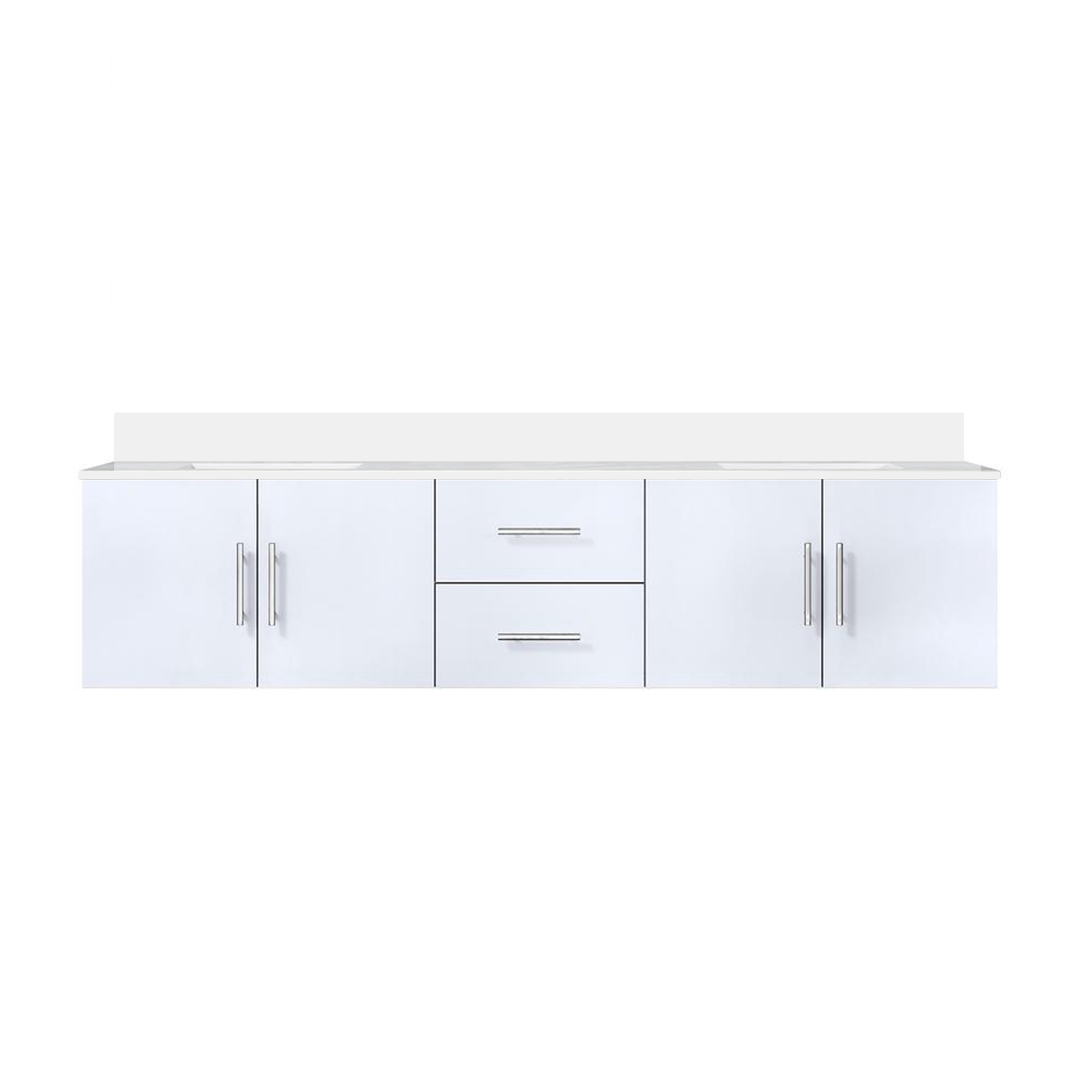 Lexora Geneva 80 in. W x 22 in. D Double Bath Vanity
