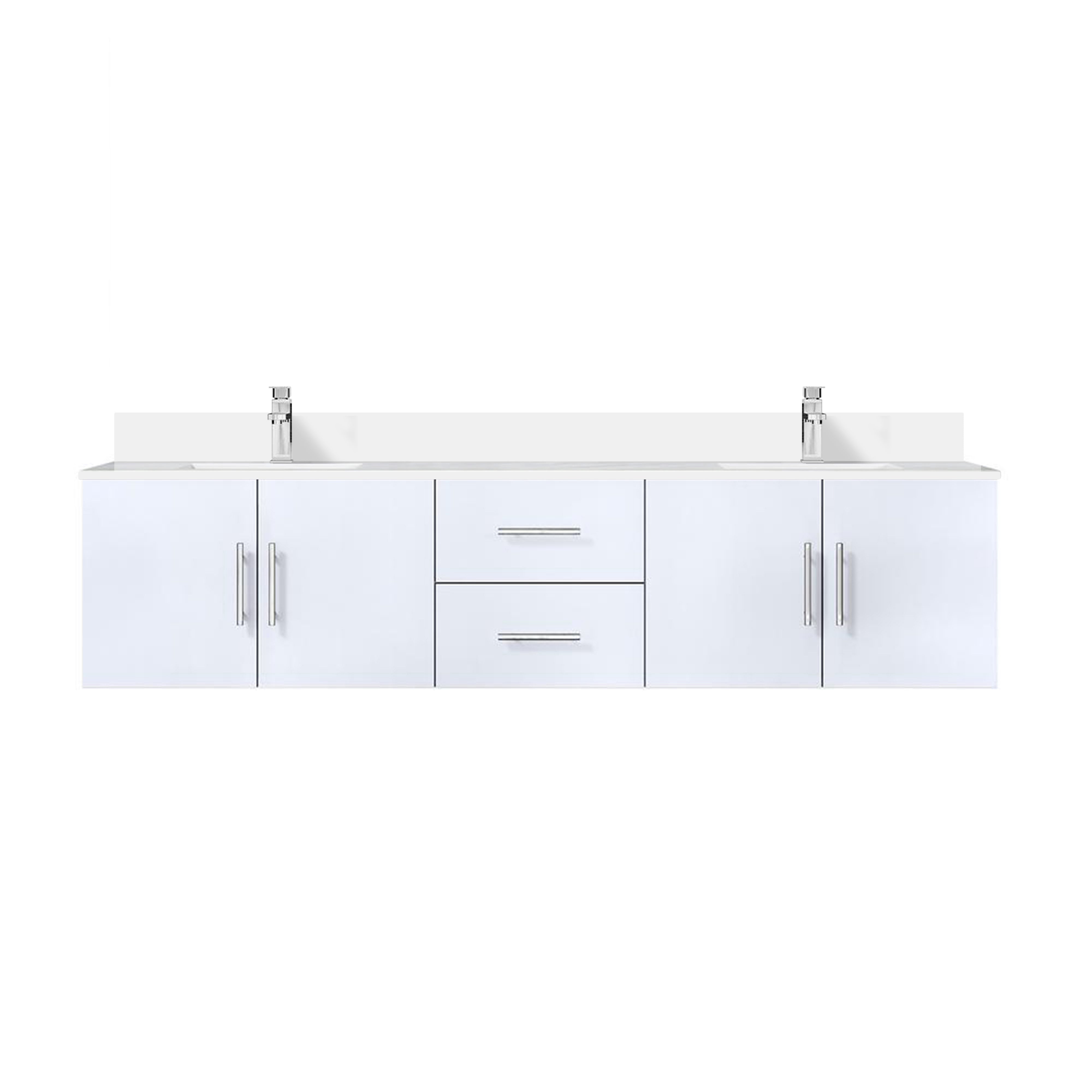 Lexora Geneva 80 in. W x 22 in. D Double Bath Vanity