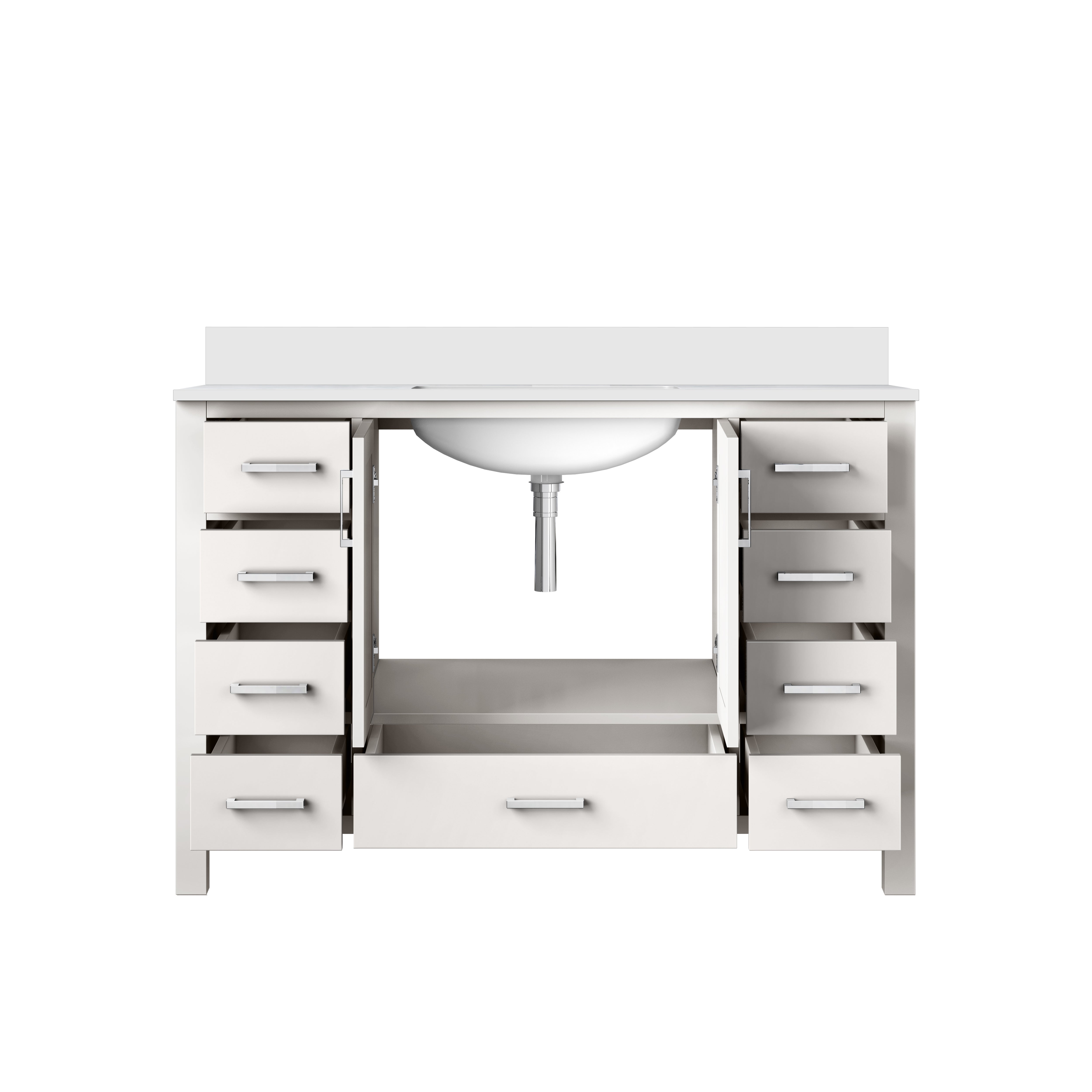 white vanity