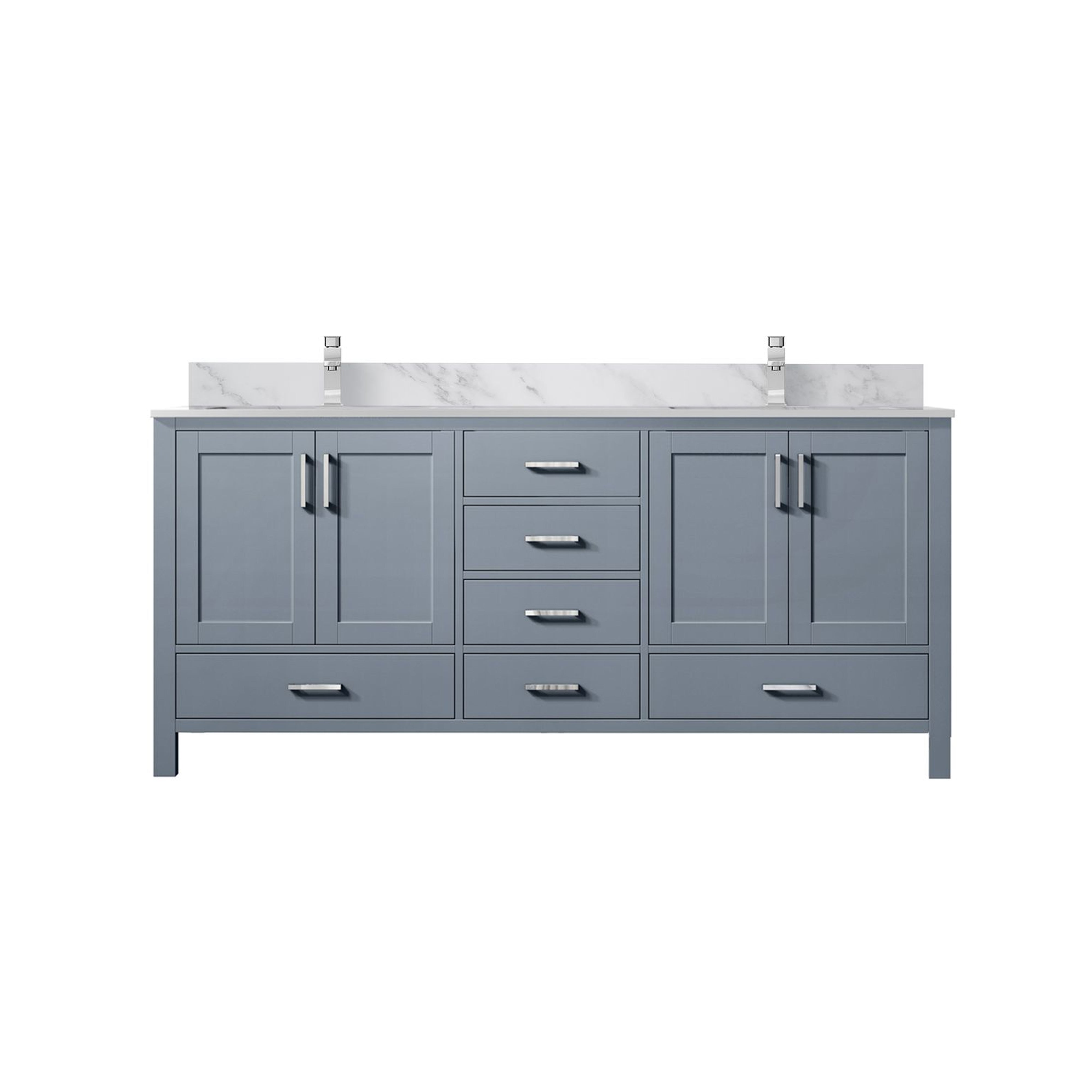 Lexora Jacques 60 in. W x 22 in. D Double Bath Vanity
