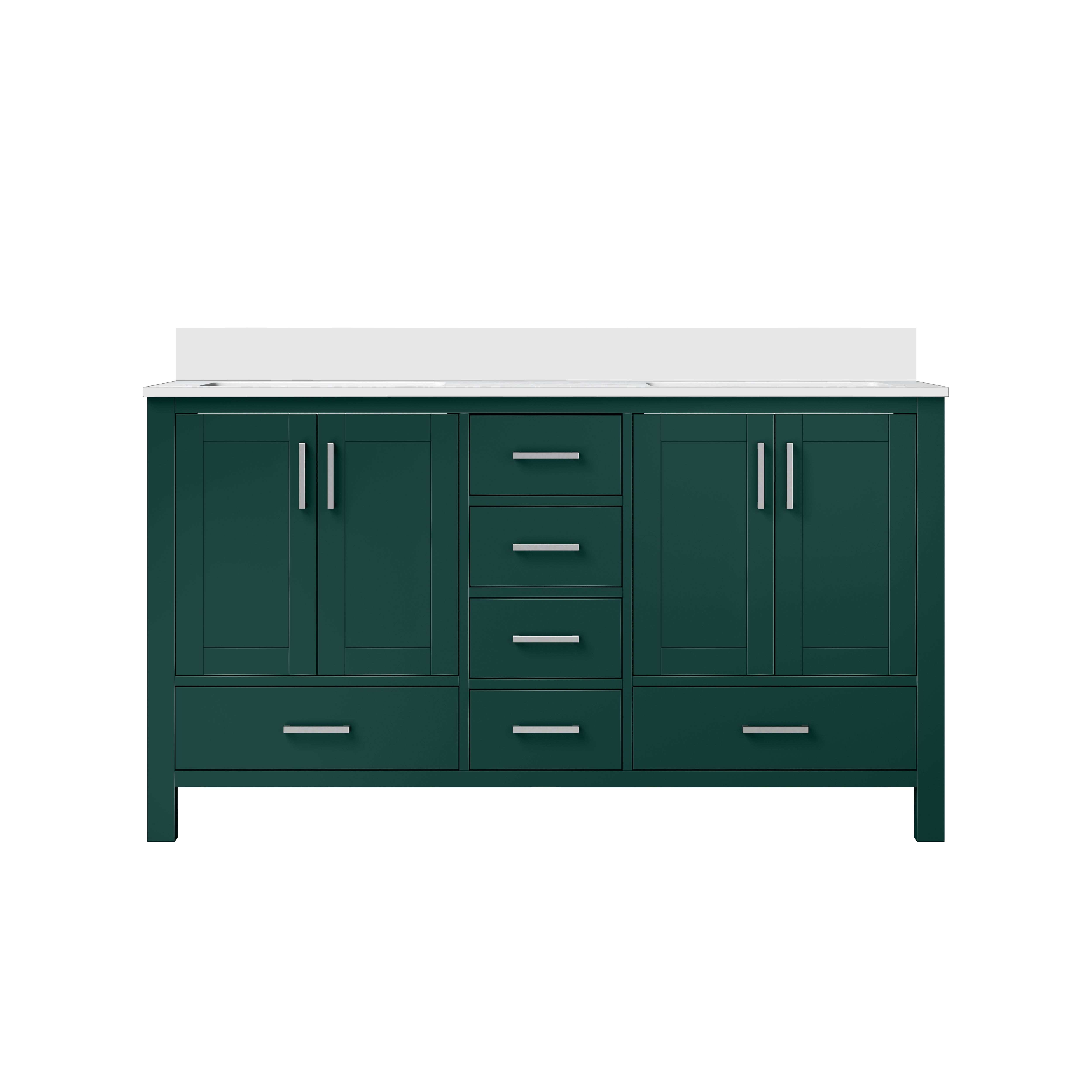 Lexora Jacques 60 in. W x 22 in. D Double Bath Vanity
