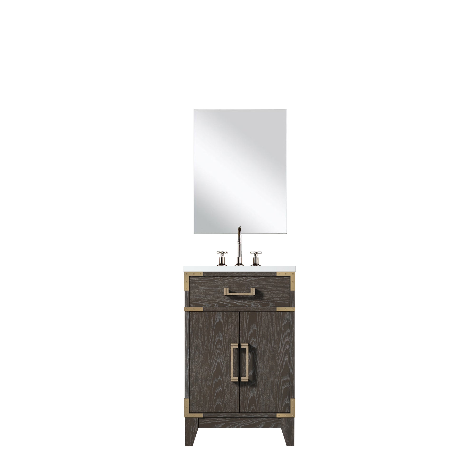 Lexora Laurel 20 in W x 18 in D Single Bath Vanity