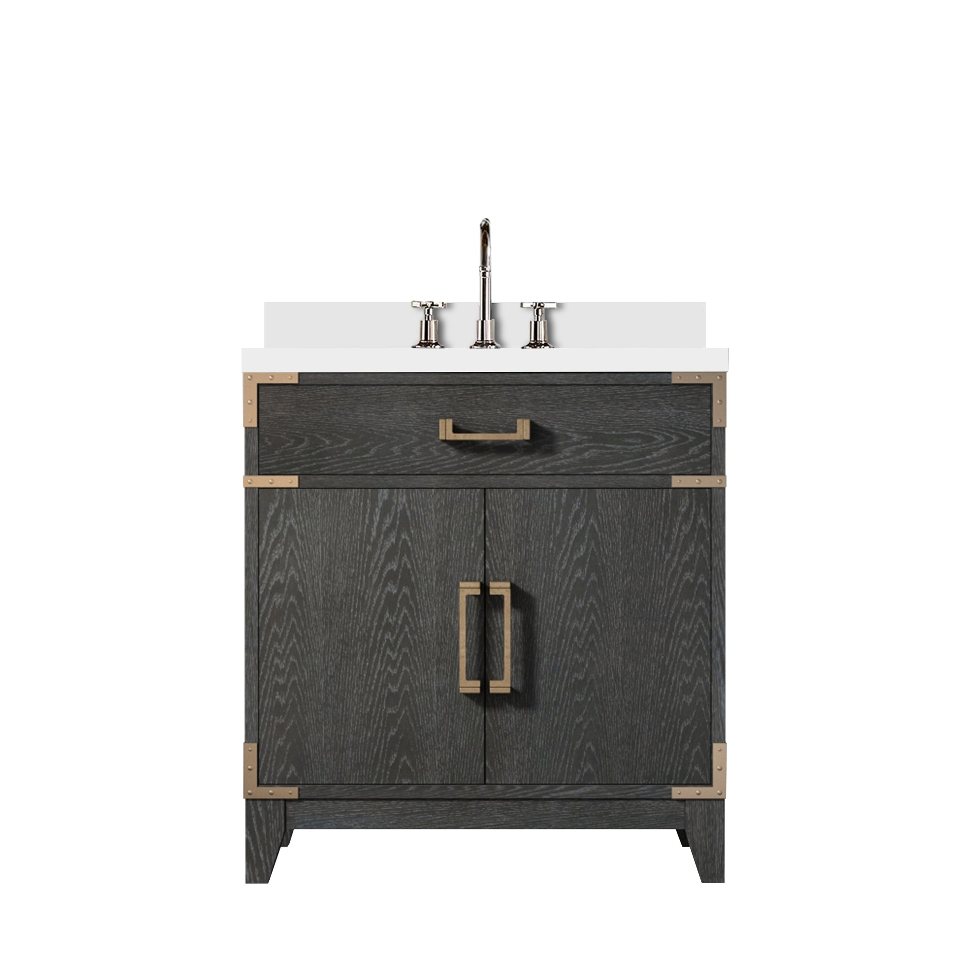 Lexora Laurel 30 in W x 22 in D Single Bath Vanity