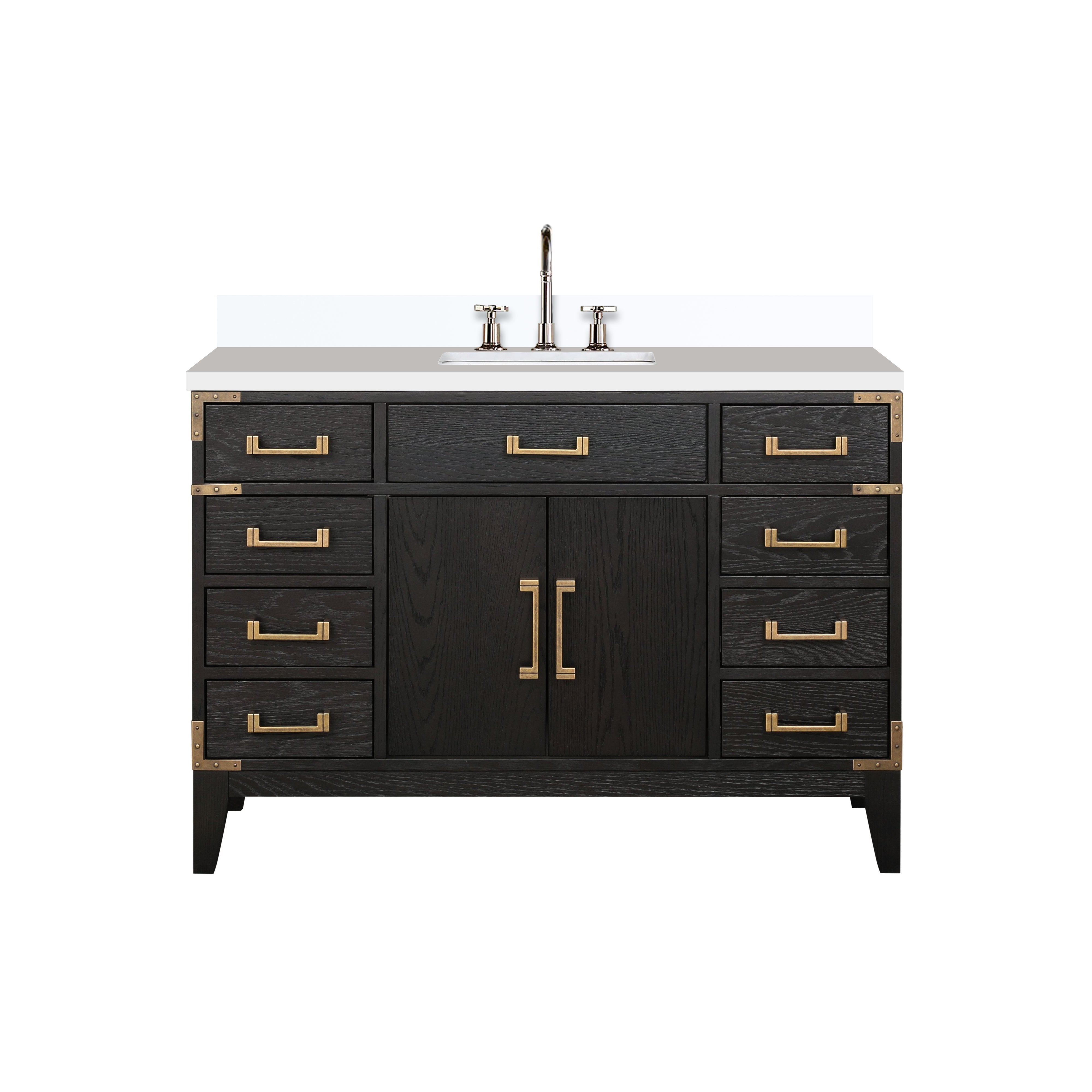 Lexora Laurel 48 in W x 22 in D Single Bath Vanity