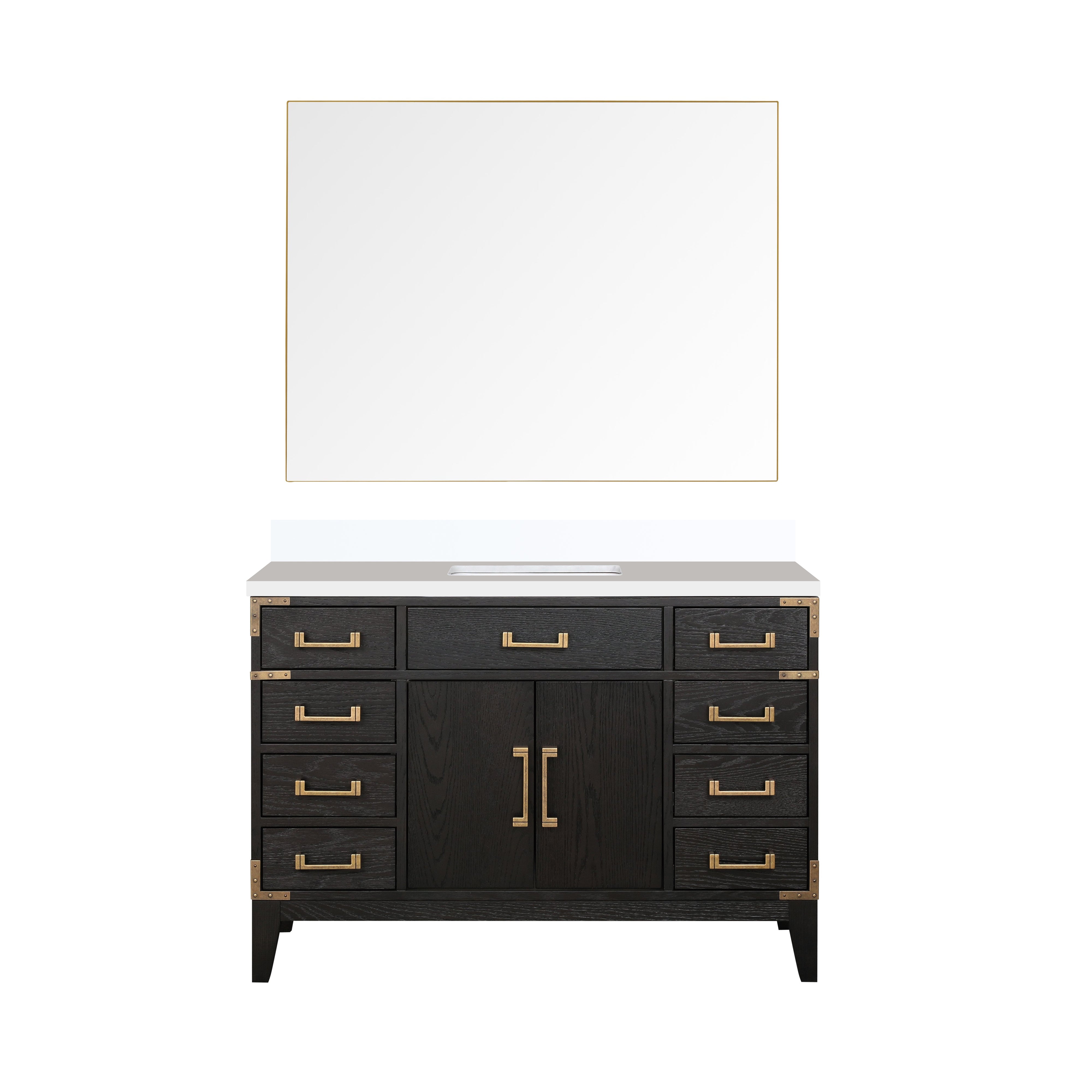 Lexora Laurel 48 in W x 22 in D Single Bath Vanity