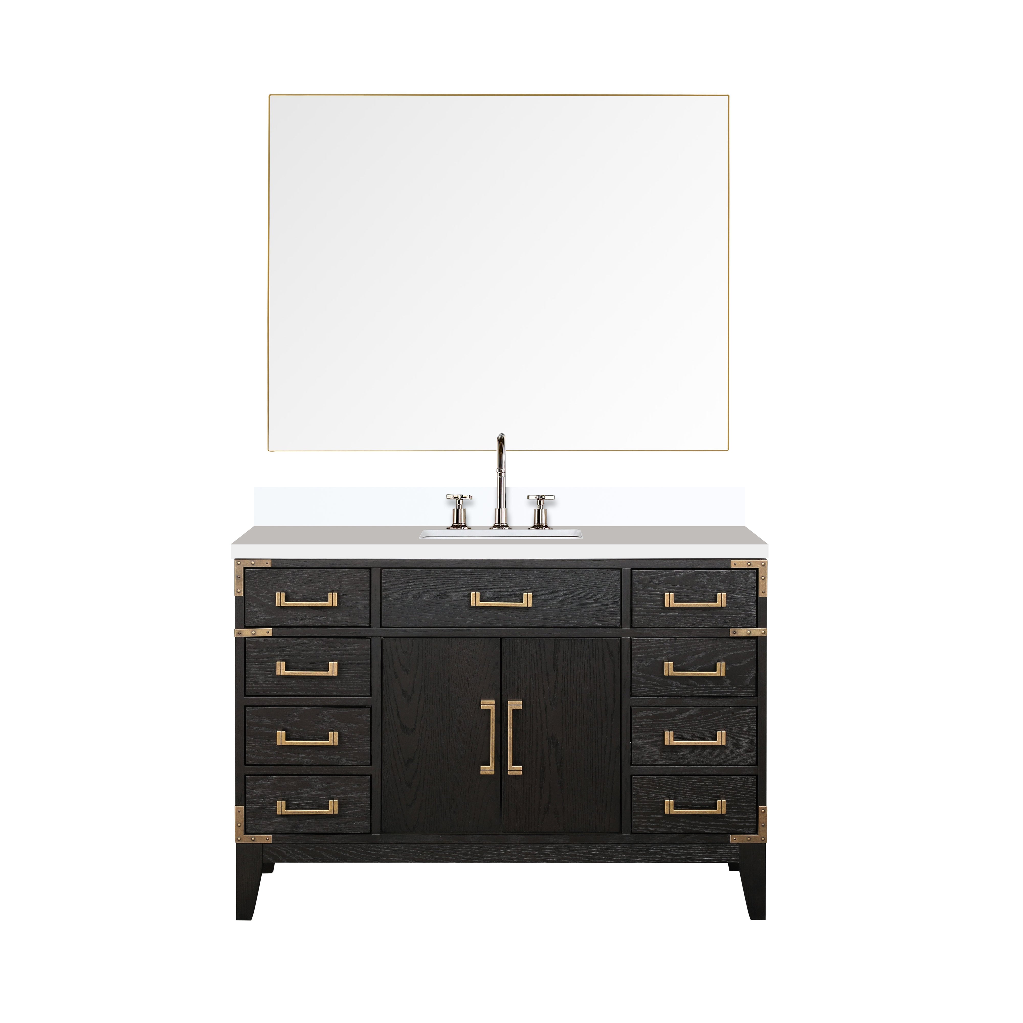 Lexora Laurel 48 in W x 22 in D Single Bath Vanity