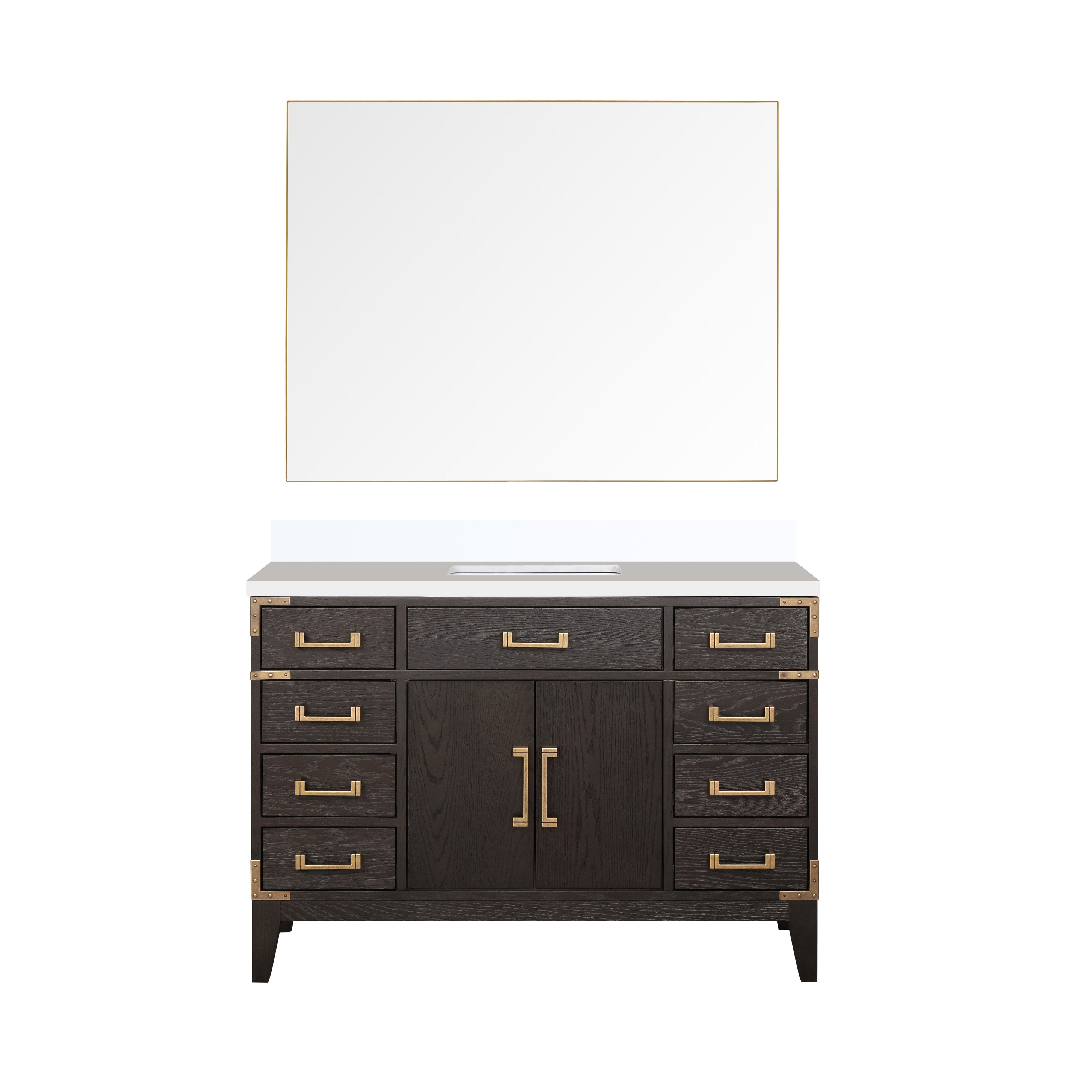 Lexora Laurel 48 in W x 22 in D Single Bath Vanity
