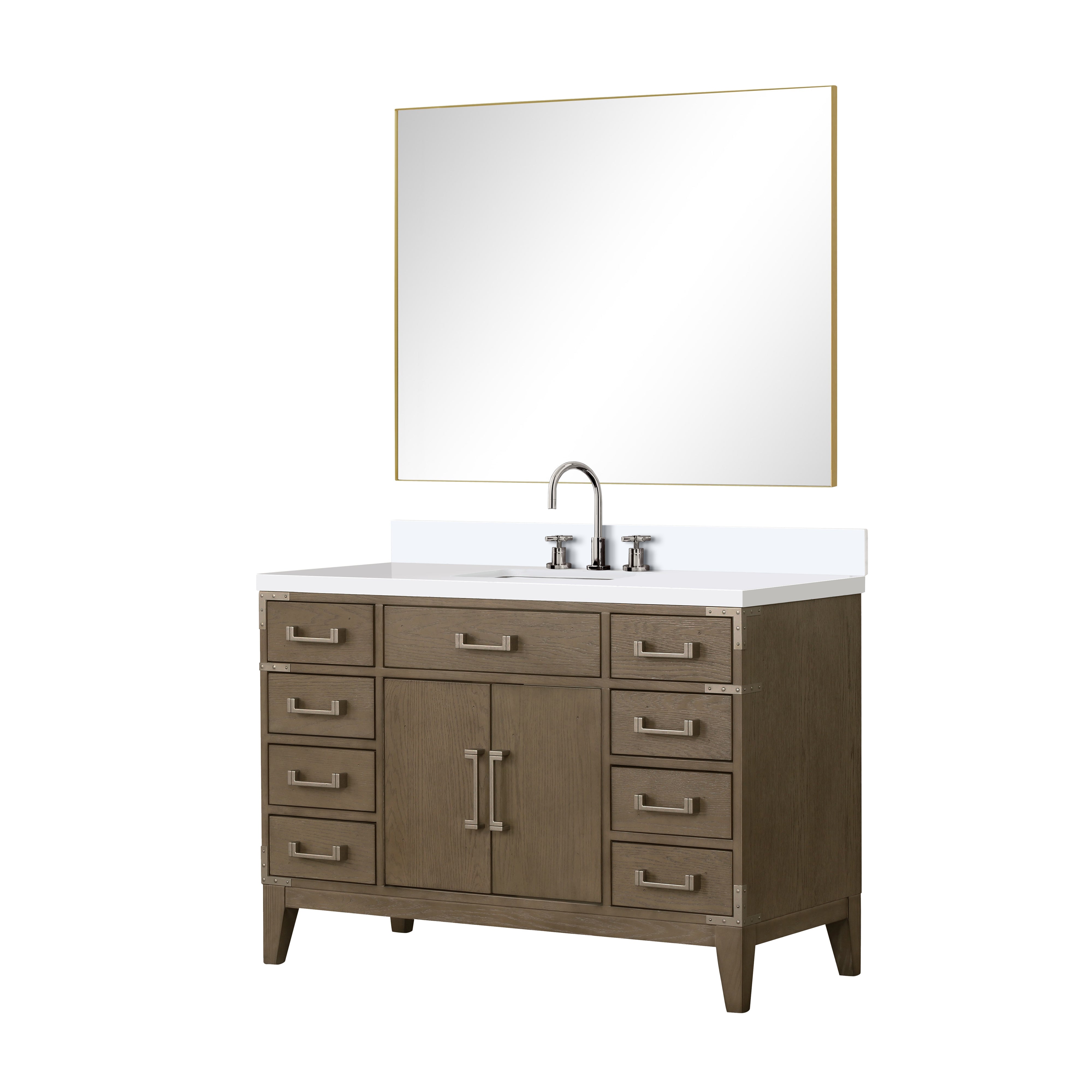 Lexora Laurel 48 in W x 22 in D Single Bath Vanity