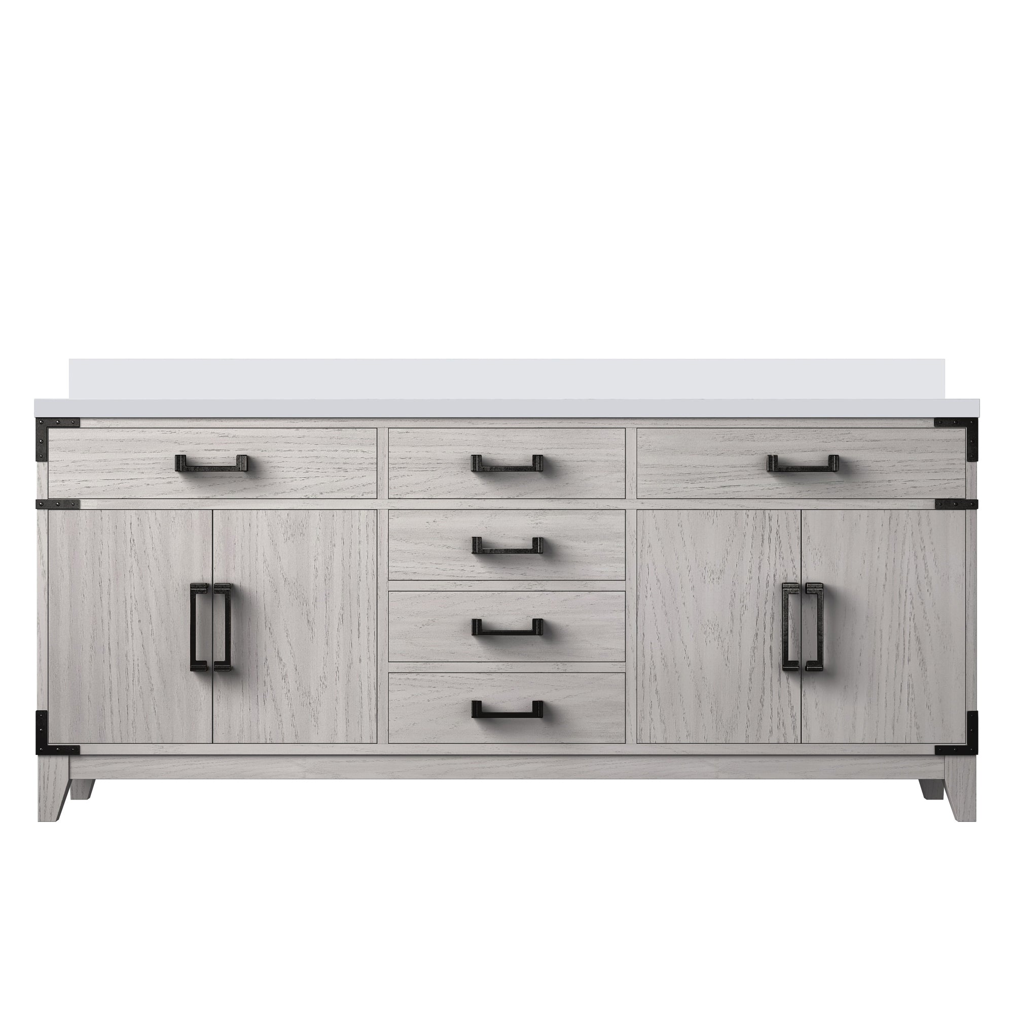 Lexora Laurel 72 in W x 22 in D Double Bath Vanity