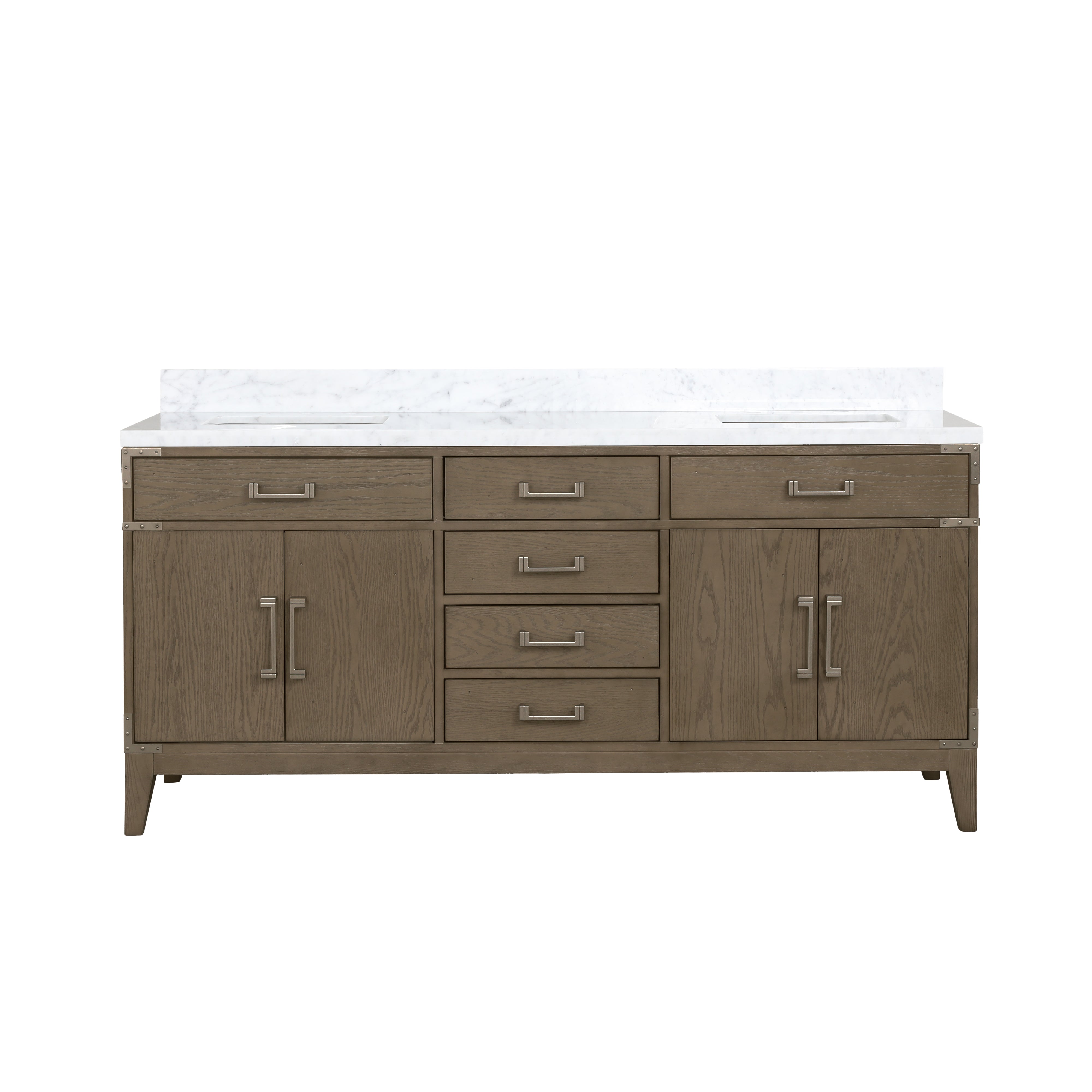 Lexora Laurel 72 in W x 22 in D Double Bath Vanity
