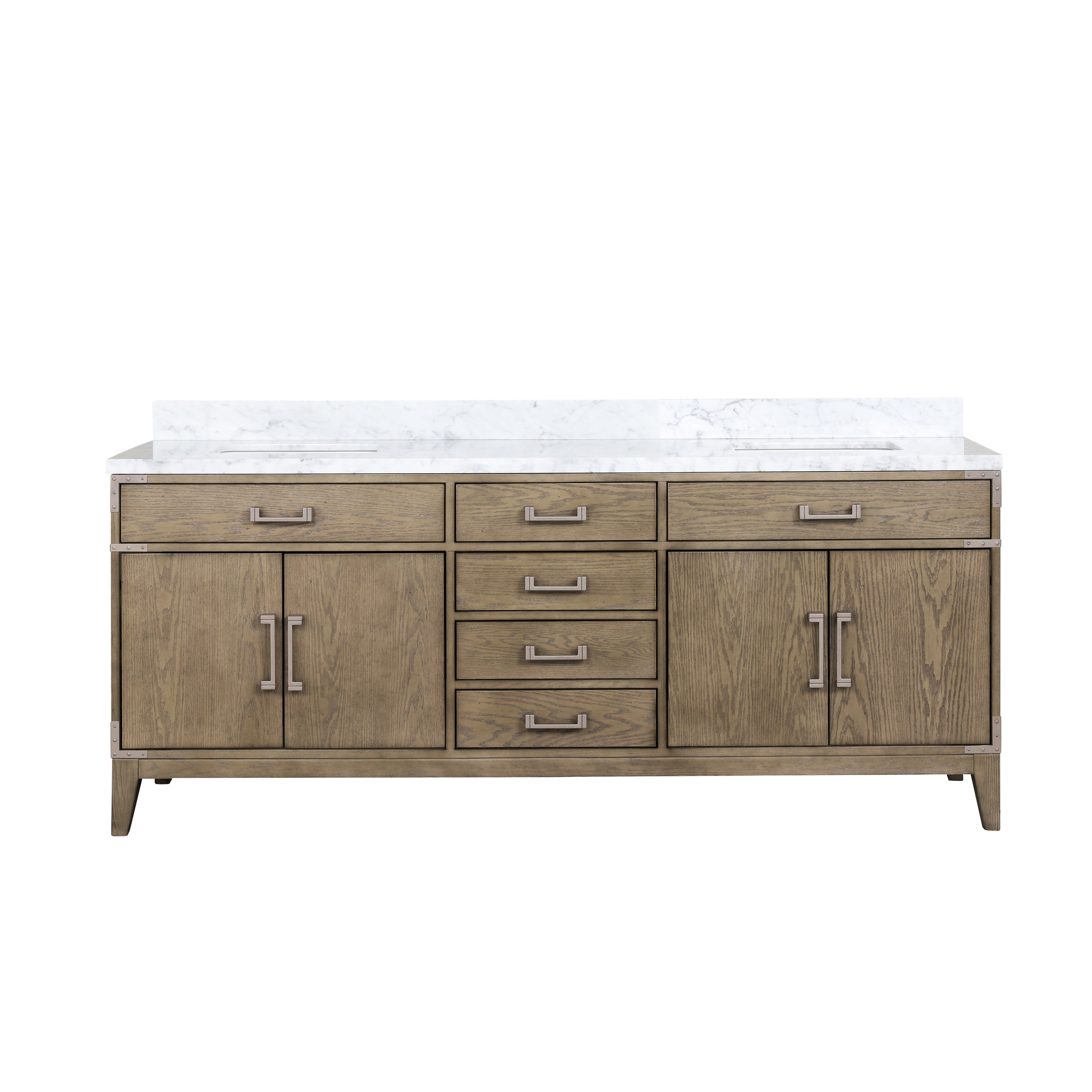 Lexora Laurel 80 in W x 22 in D Double Bath Vanity