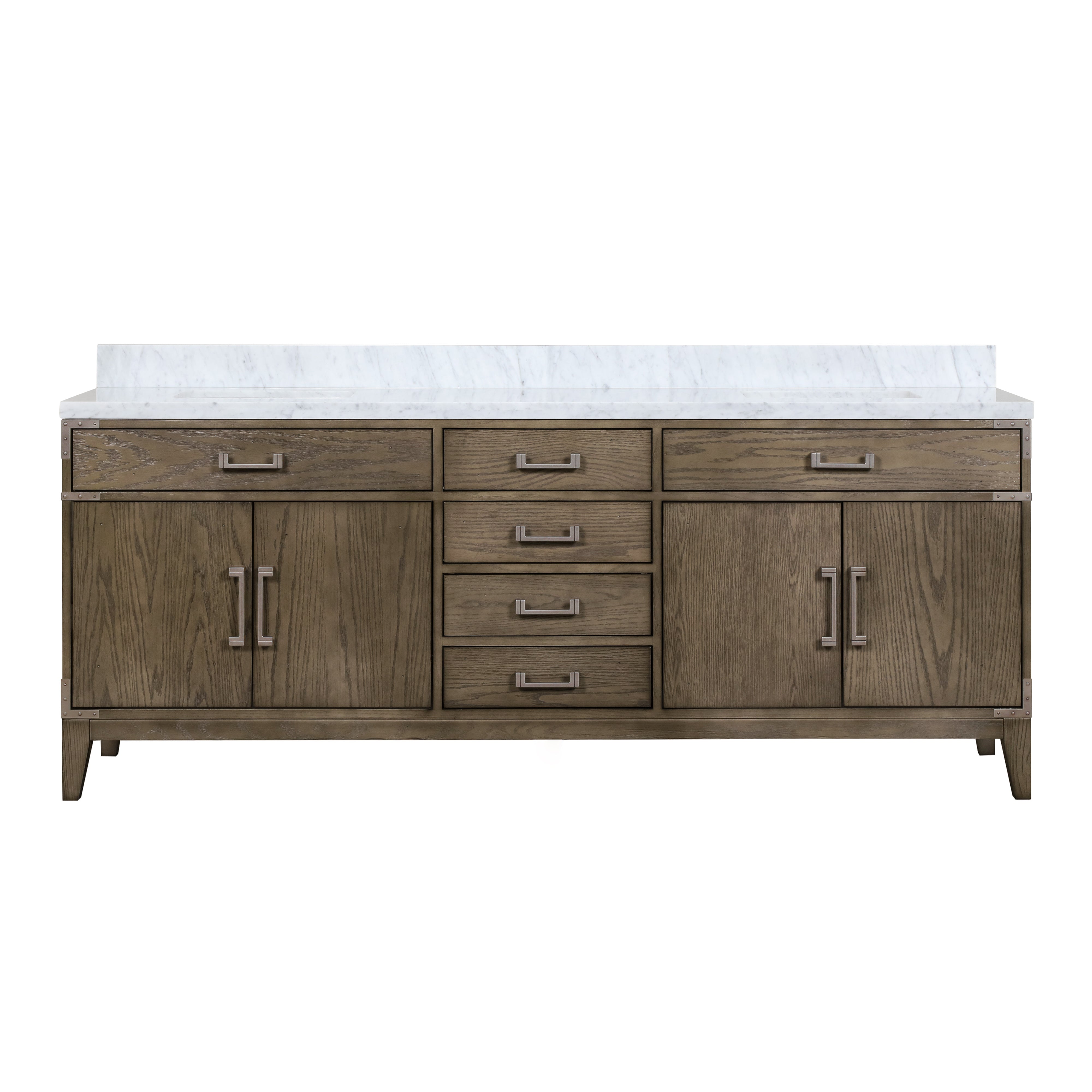 Lexora Laurel 84 in W x 22 in D Double Bath Vanity