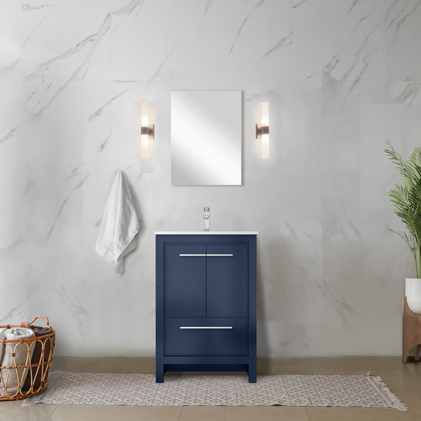 rustic acacia vanity