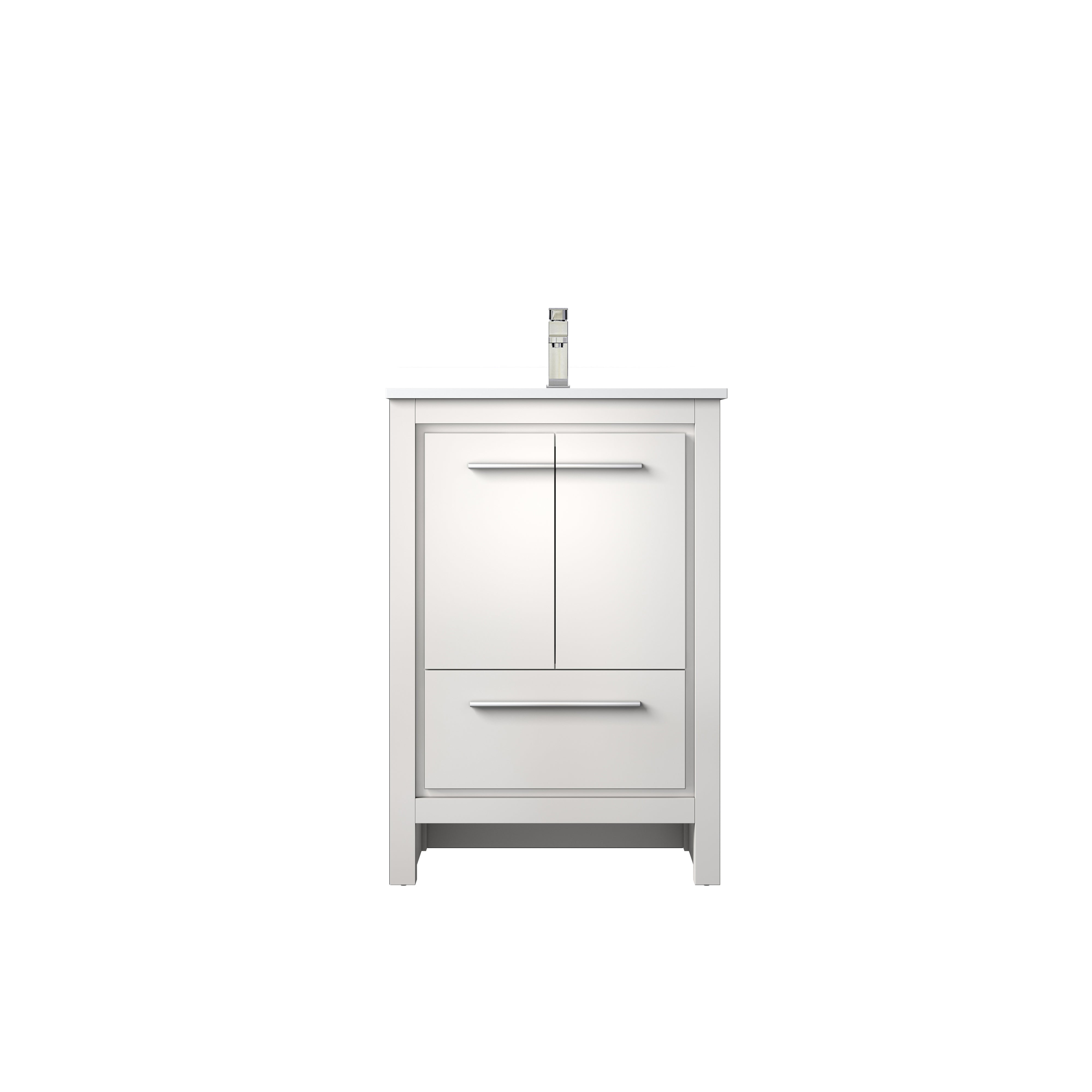 Lexora Lafarre 24 in W x 20 in D Bath Vanity