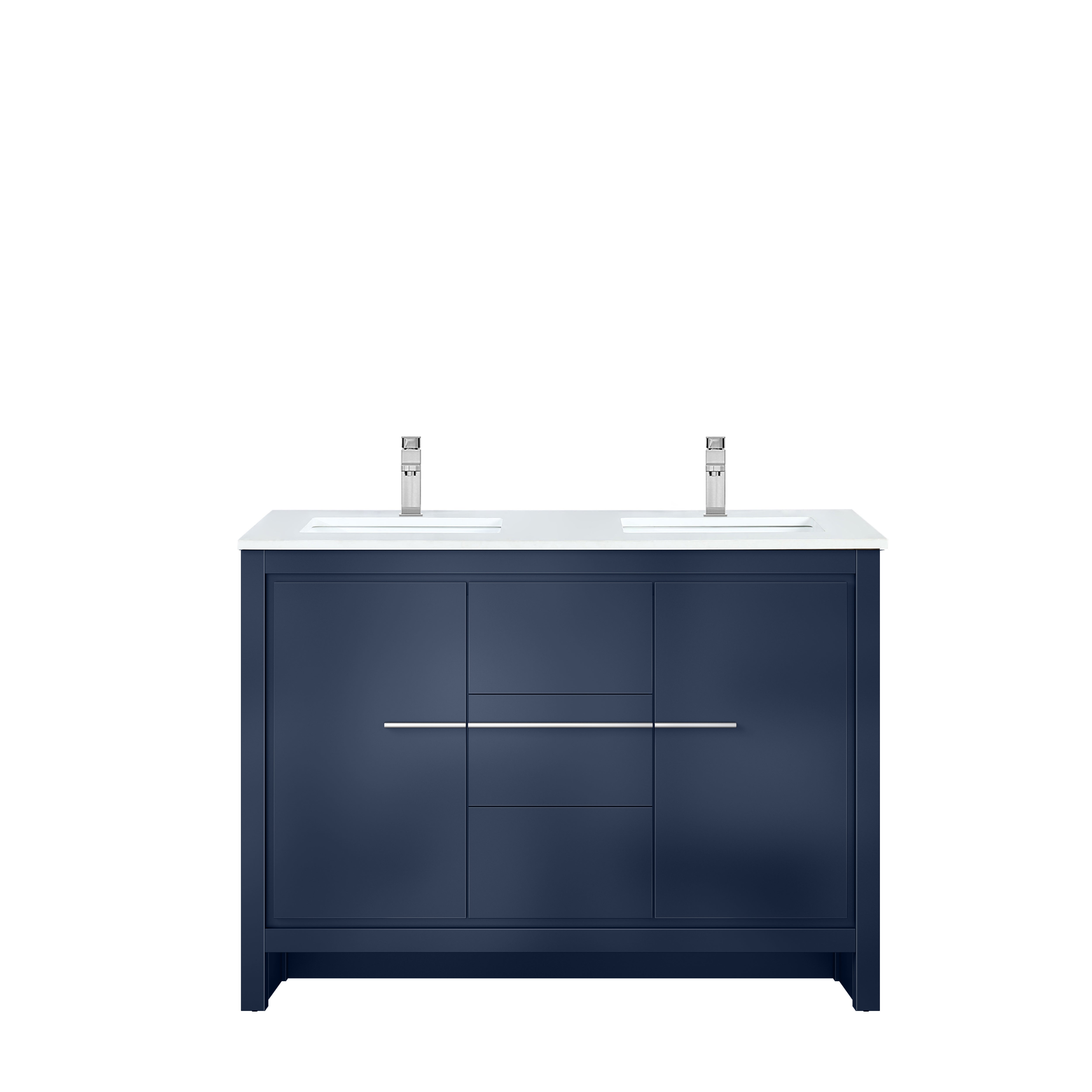 Lexora Lafarre 48 in W x 20 in D Double Bath Vanity