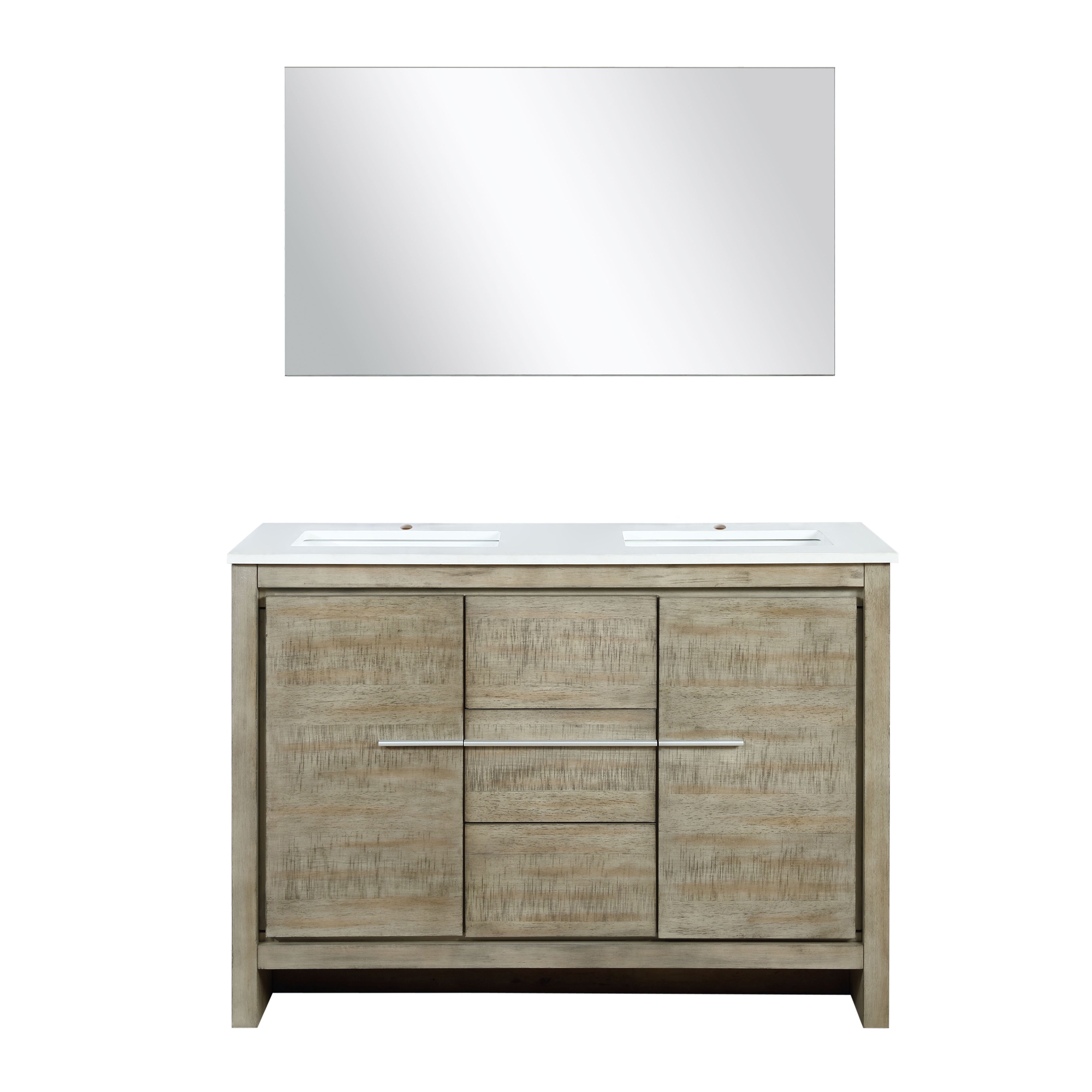 Lexora Lafarre 48 in W x 20 in D Double Bath Vanity
