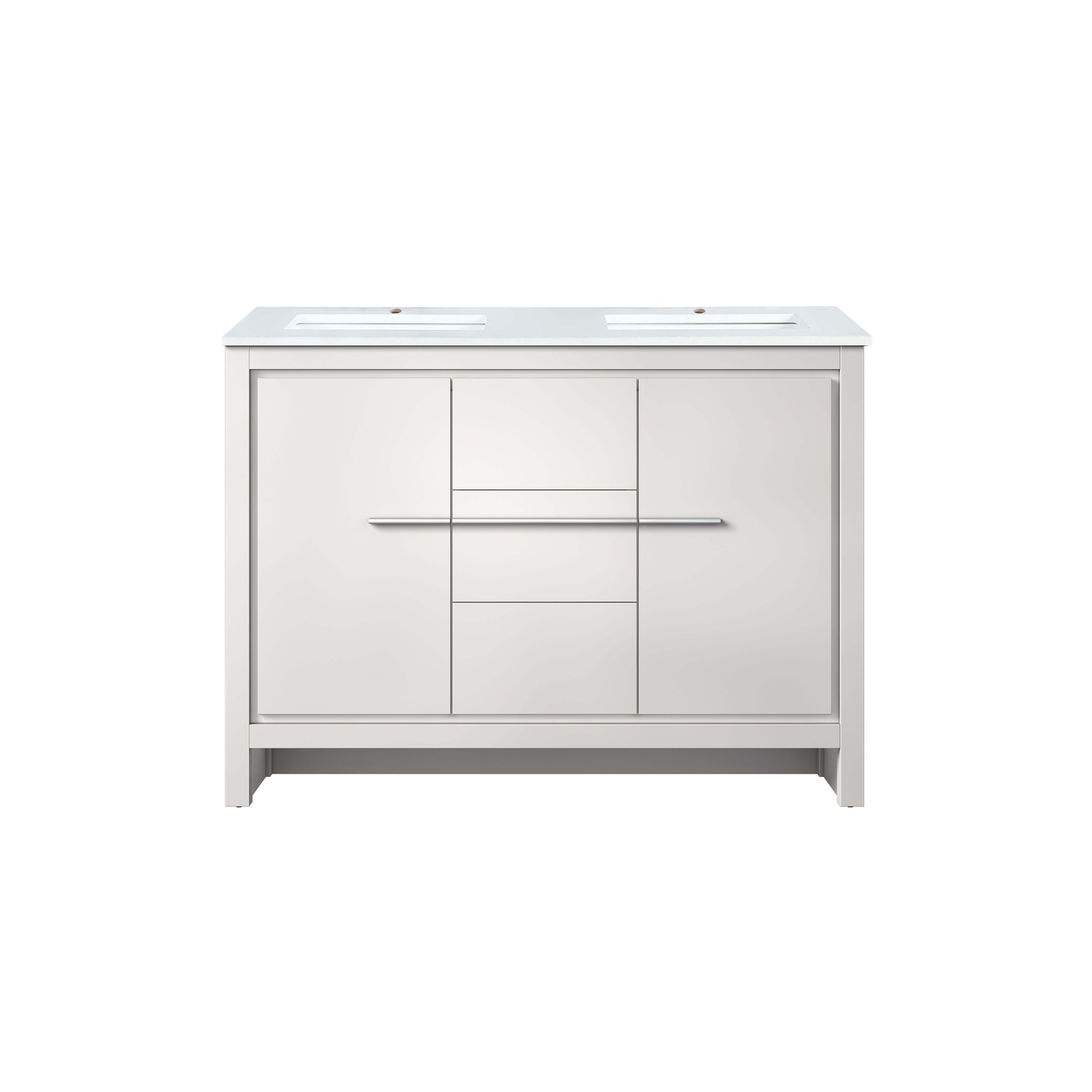 Lexora Lafarre 48 in W x 20 in D Double Bath Vanity