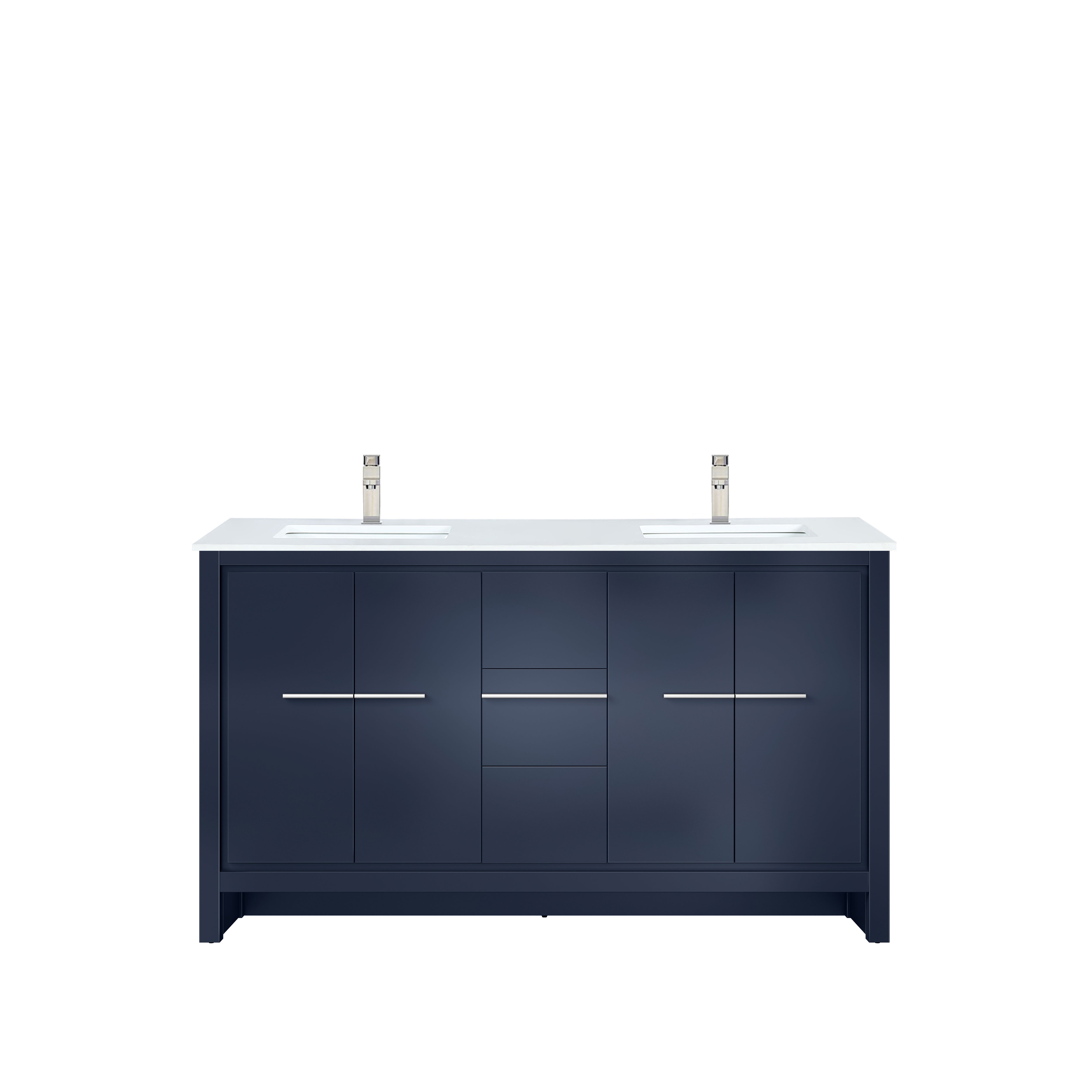 Lexora Lafarre 60 in W x 20 in D Double Bath Vanity