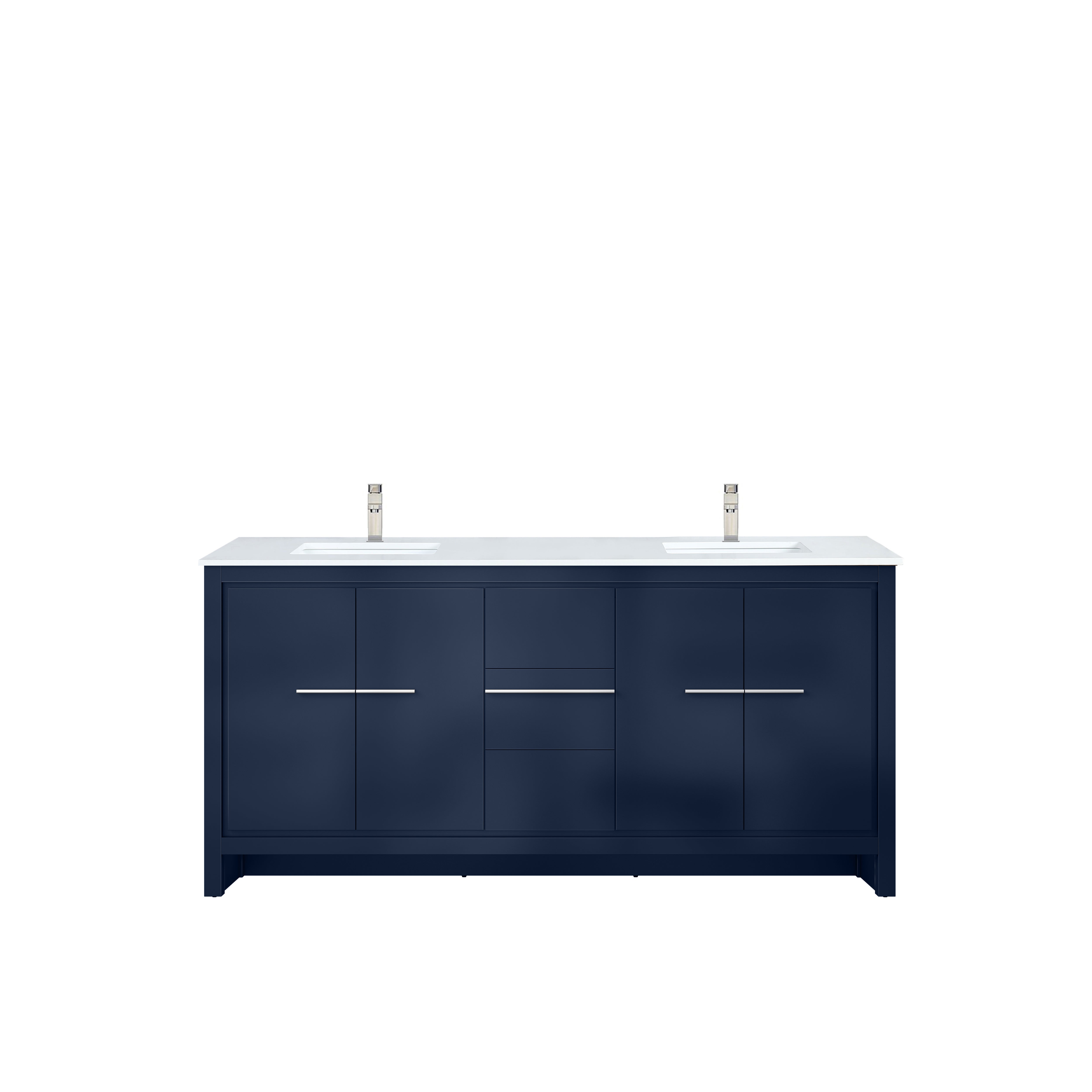 Lexora Lafarre 72 in W x 20 in D Double Bath Vanity