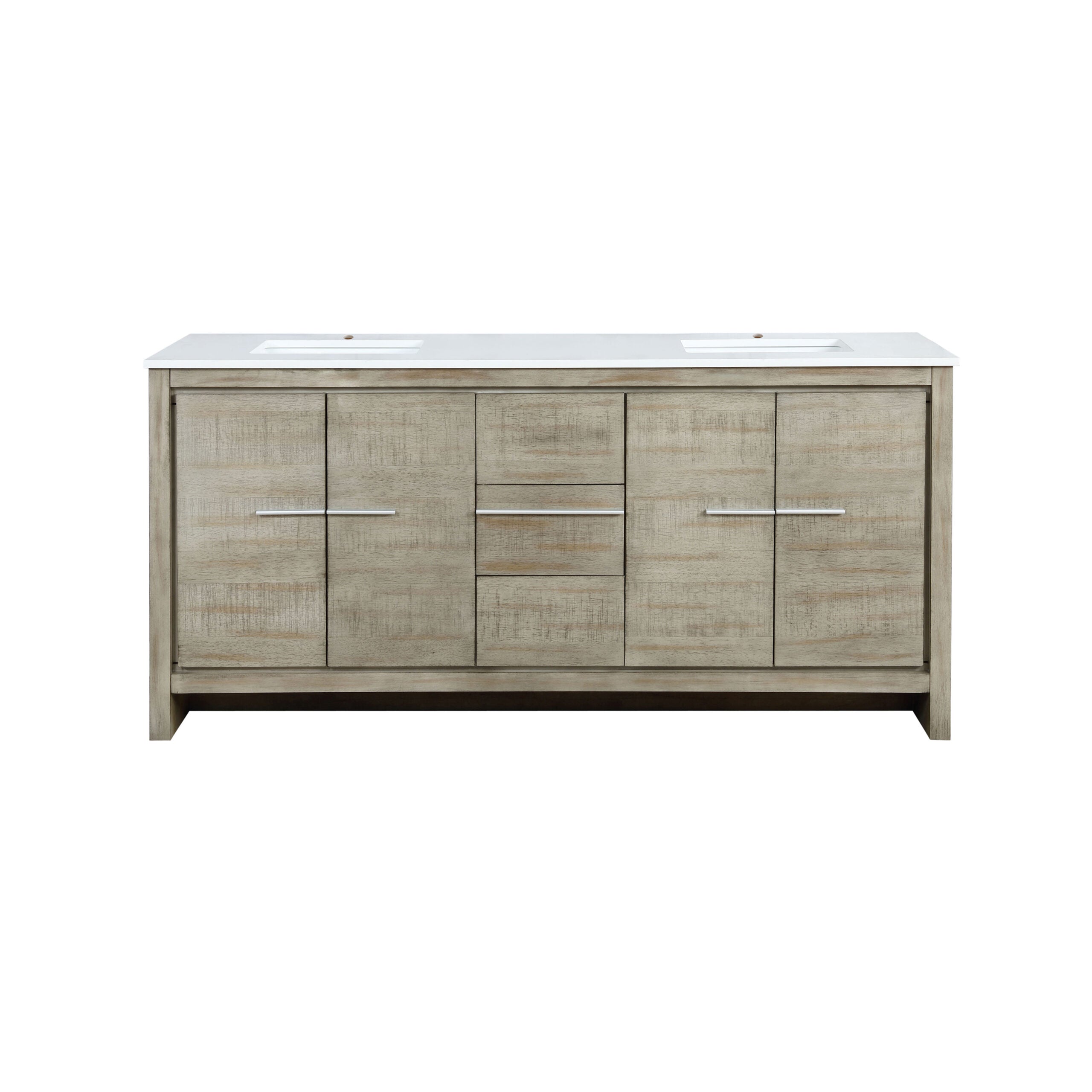Lexora Lafarre 72 in W x 20 in D Double Bath Vanity