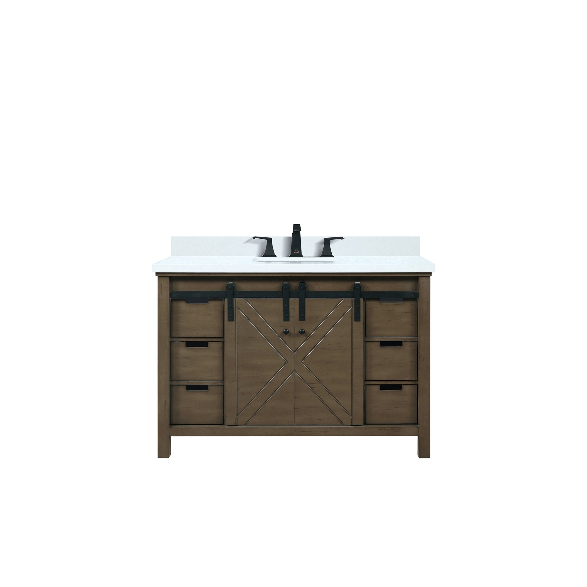 Lexora Marsyas 48 in W x 22 in D Bath Vanity